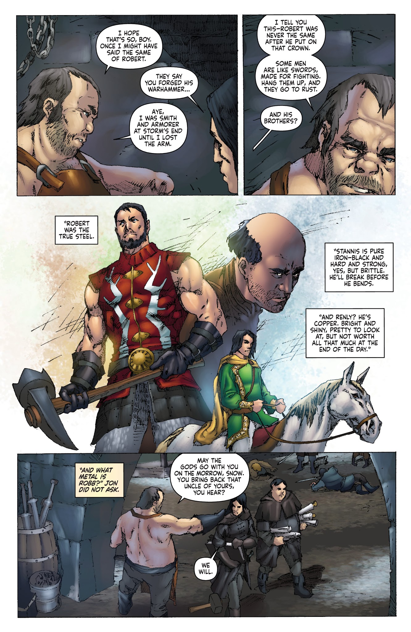 Read online A Clash of Kings comic -  Issue #3 - 7