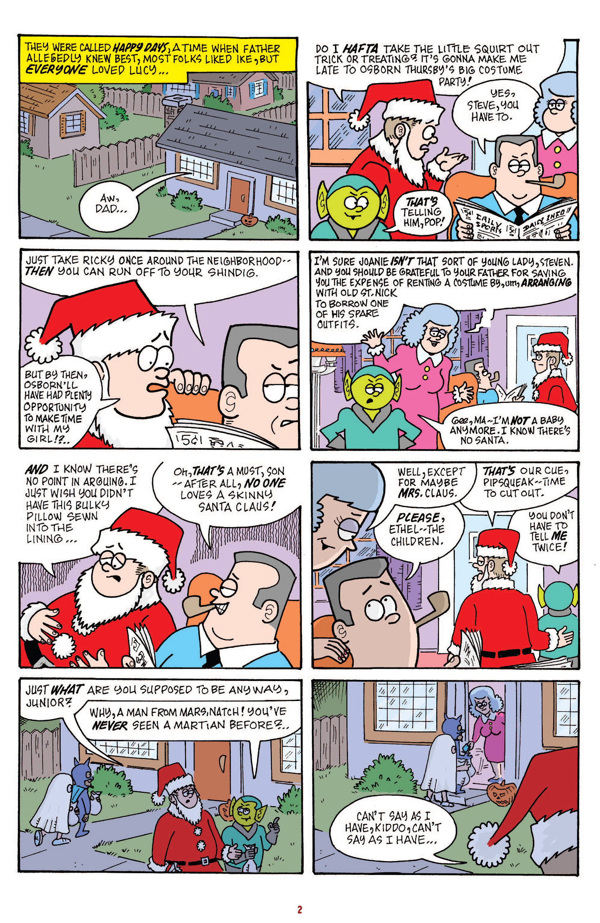 Read online Mars Attacks the Holidays comic -  Issue # Full - 5