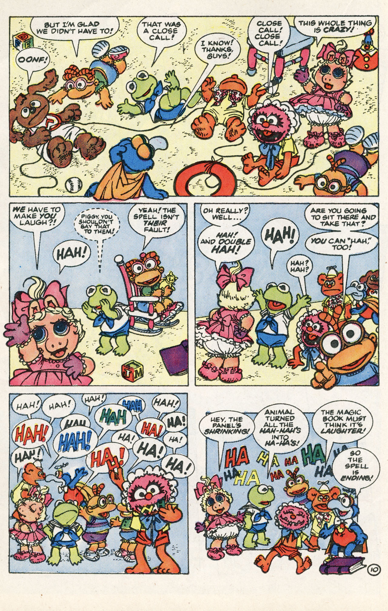 Read online Muppet Babies comic -  Issue #15 - 16