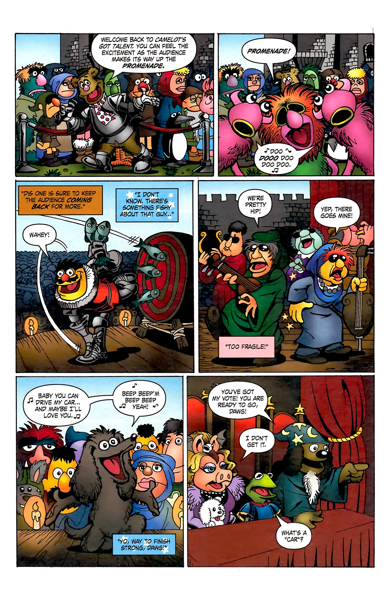 Read online Muppet King Arthur comic -  Issue #2 - 15