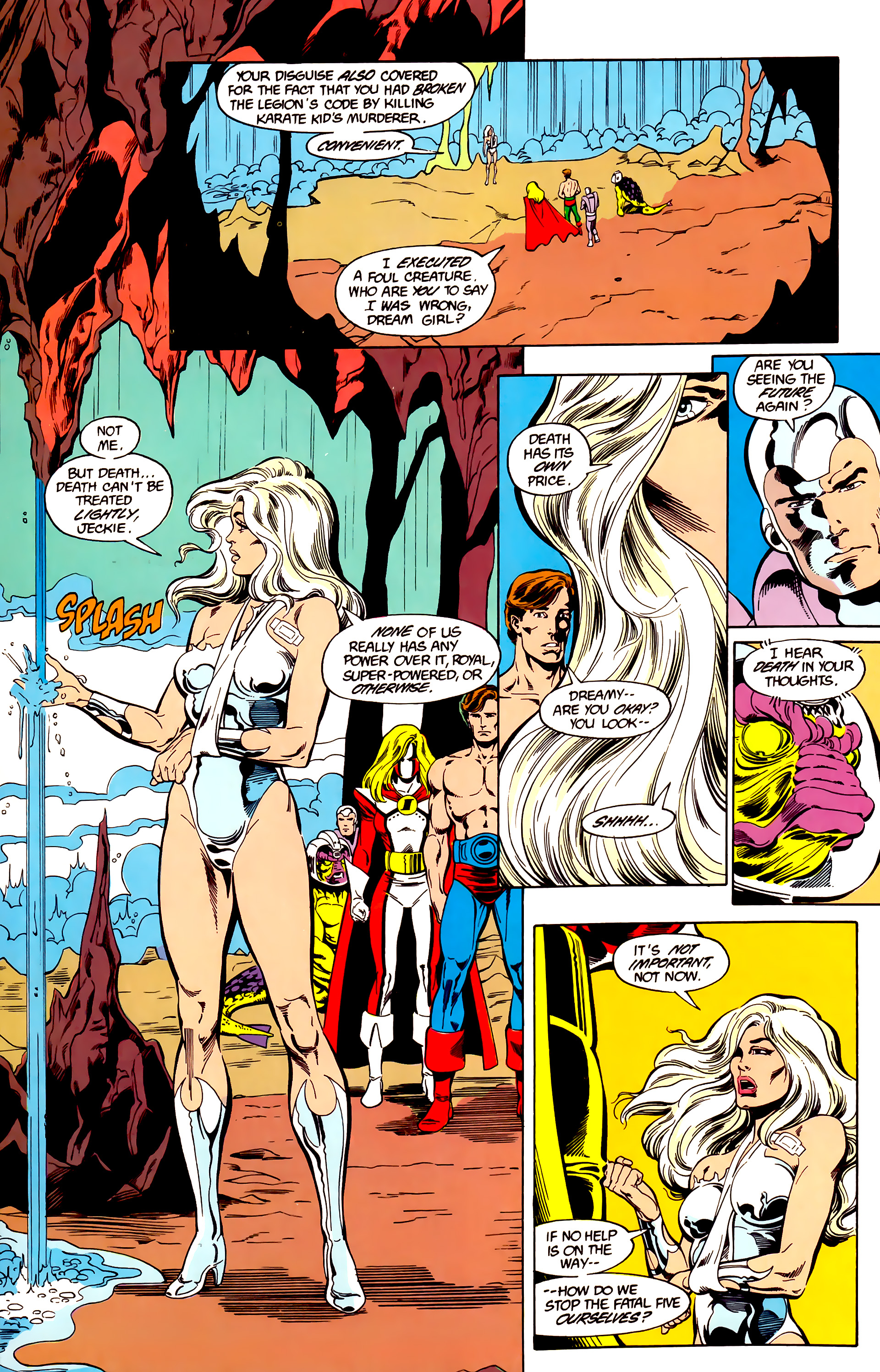 Read online Legion of Super-Heroes (1984) comic -  Issue #26 - 16
