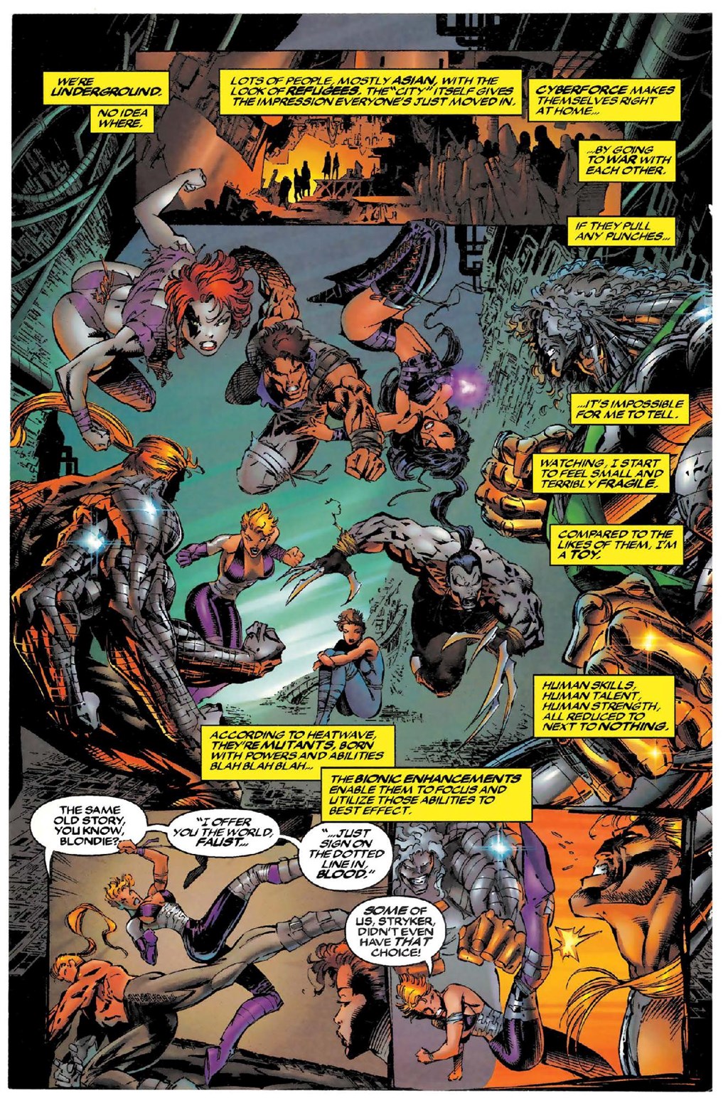 Read online Cyberforce (1992) comic -  Issue # _The Complete Cyberforce (Part 6) - 31