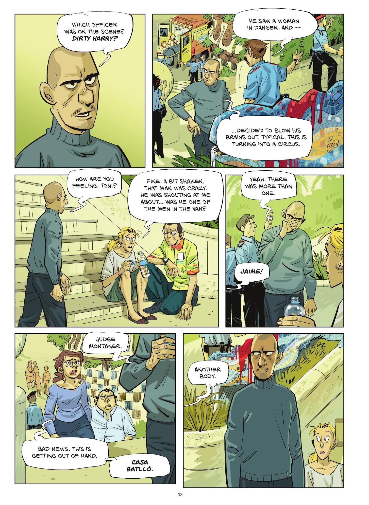 Read online The Ghost of Gaudi comic -  Issue # TPB - 58