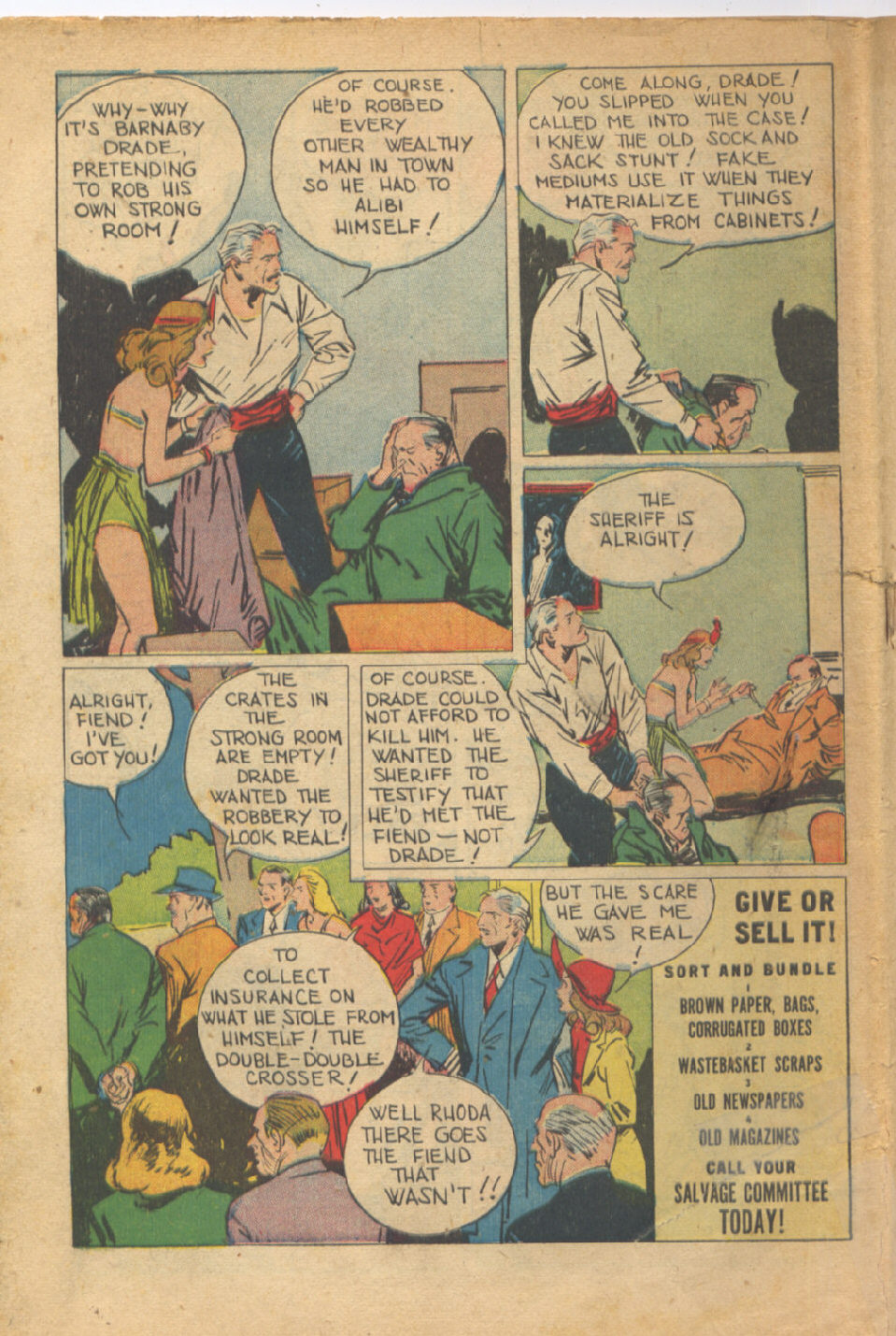 Read online Super-Magician Comics comic -  Issue #37 - 49