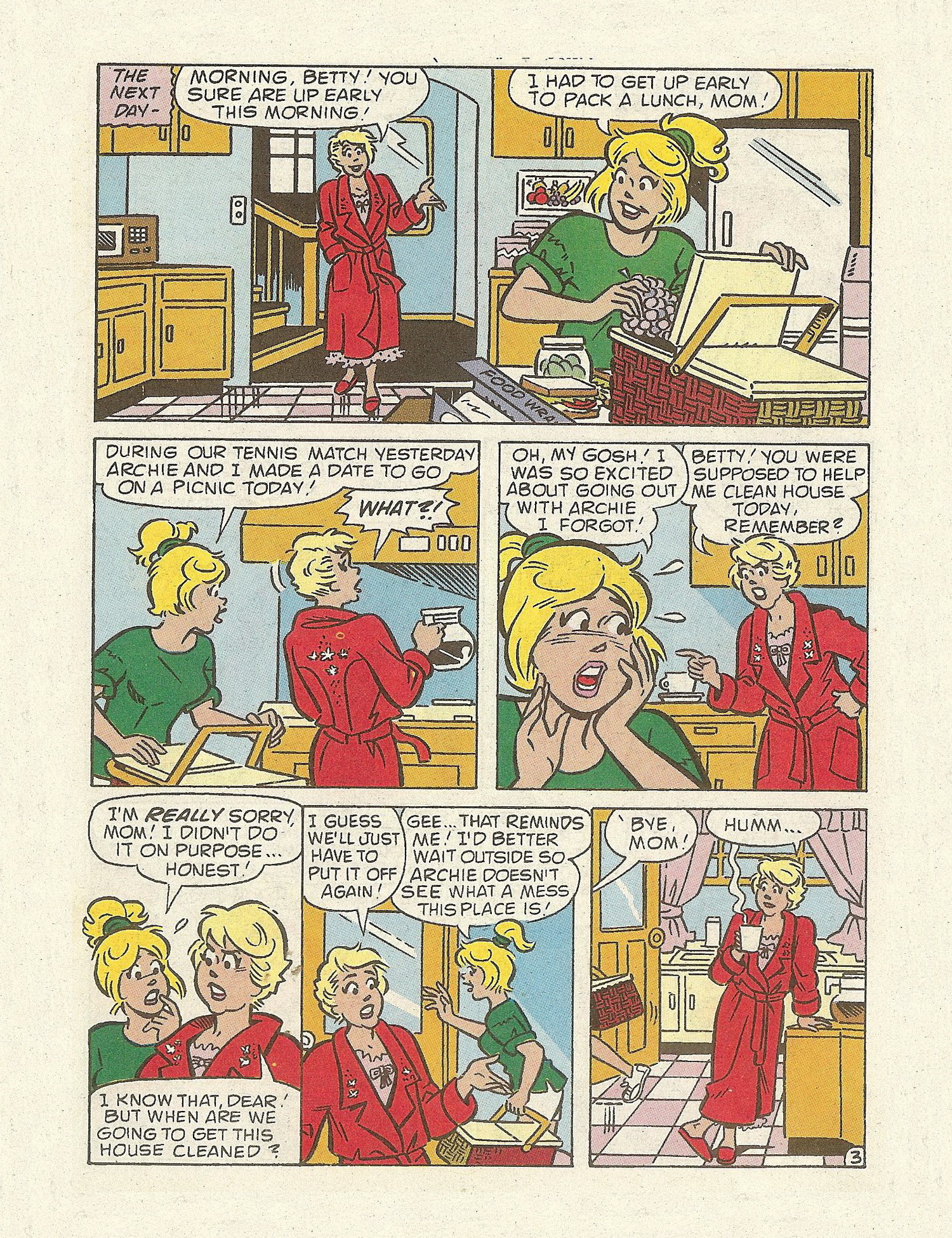 Read online Betty and Veronica Digest Magazine comic -  Issue #72 - 64