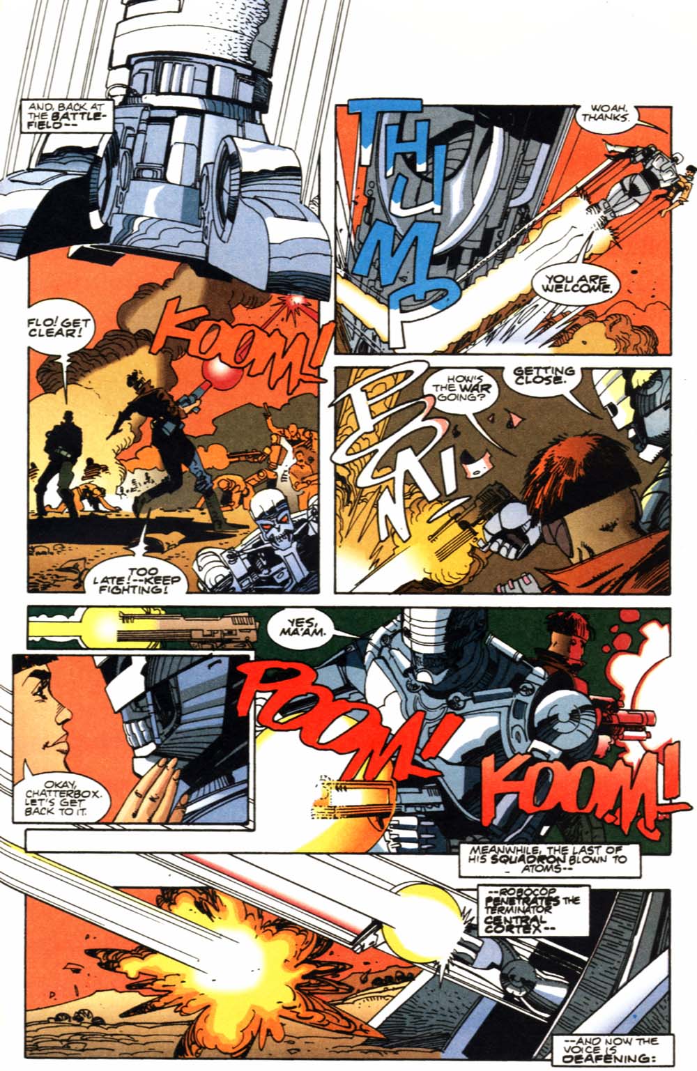 Read online Robocop Versus The Terminator comic -  Issue #4 - 25