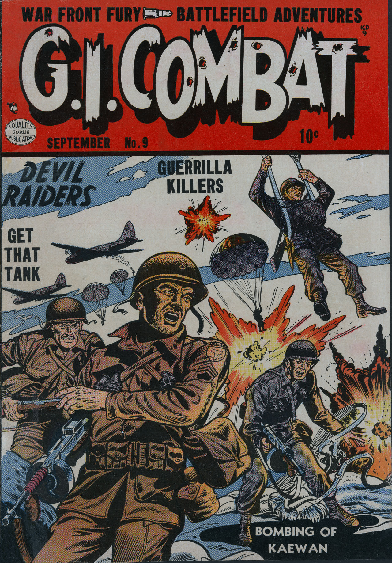 Read online G.I. Combat (1952) comic -  Issue #9 - 1