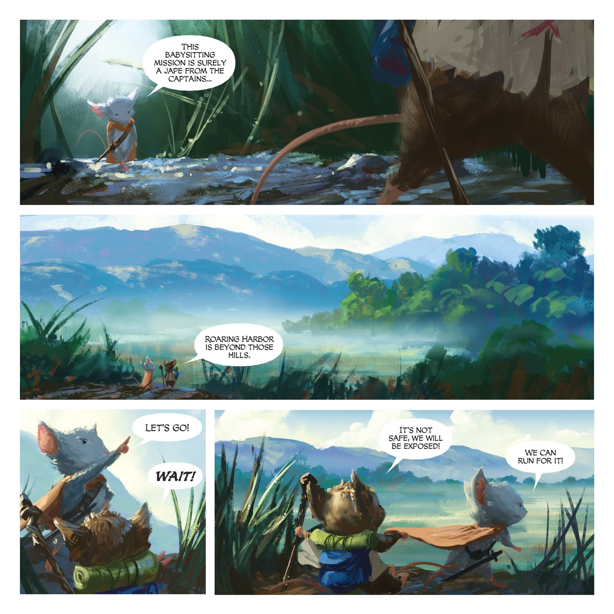 Read online Mouse Guard: Legends of the Guard Volume Two comic -  Issue # TPB - 91
