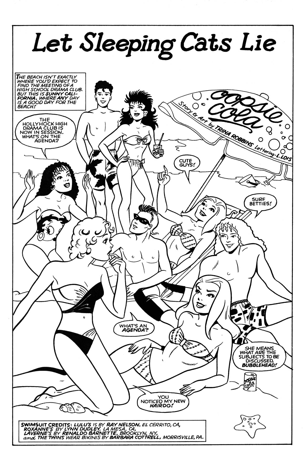 Read online California Girls comic -  Issue #3 - 3