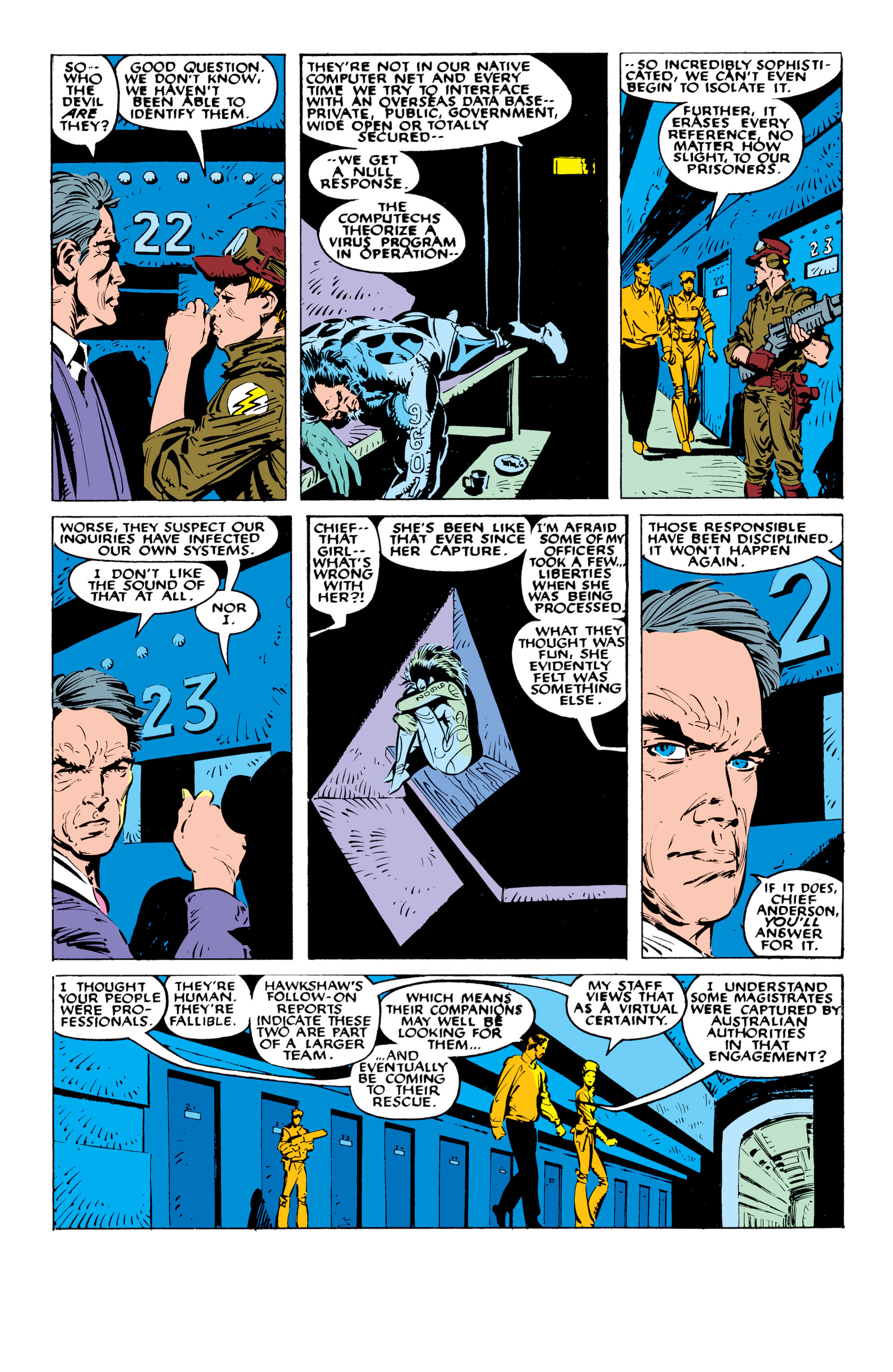 Read online Uncanny X-Men (1963) comic -  Issue #236 - 9