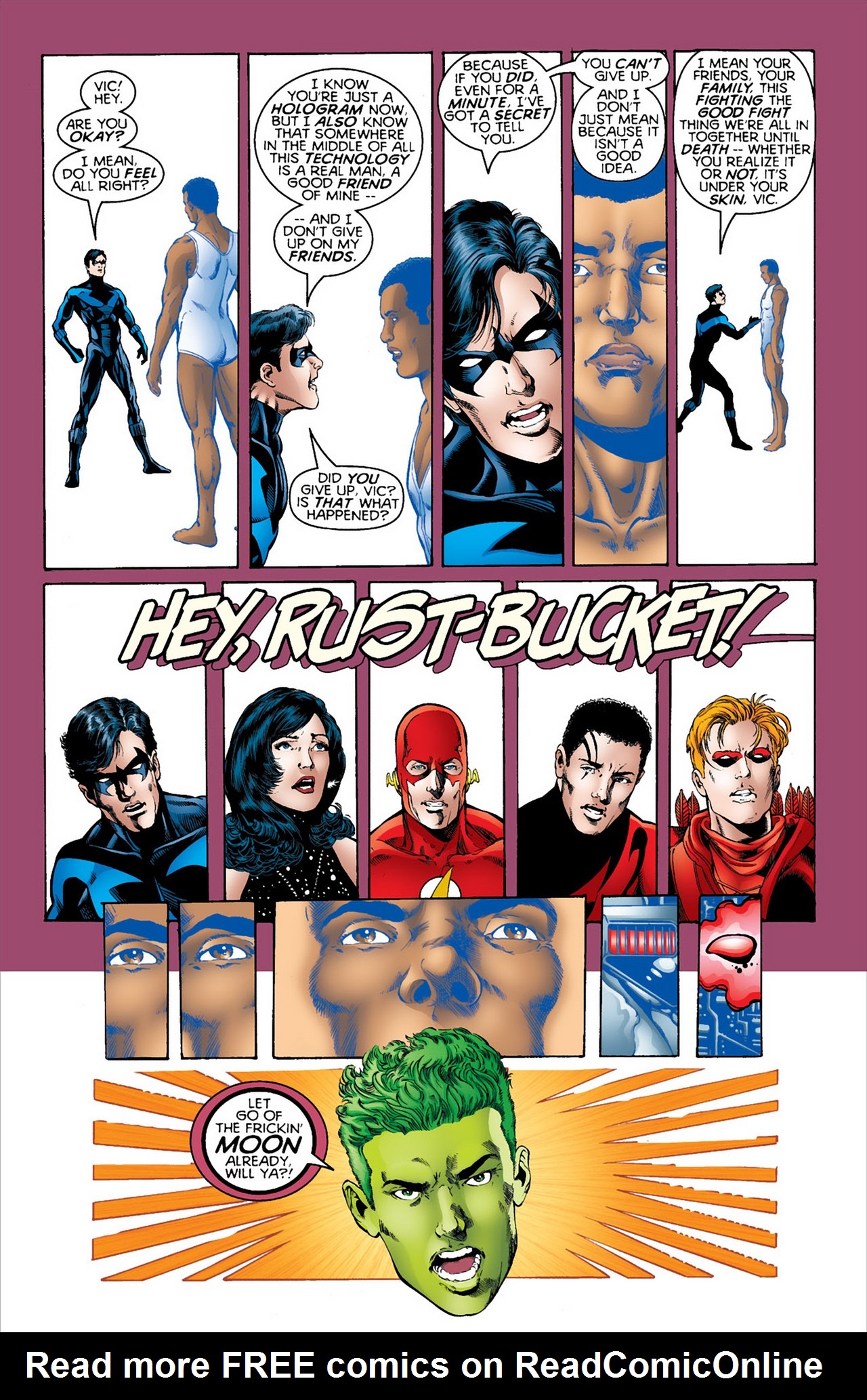 Read online JLA/Titans comic -  Issue #3 - 16