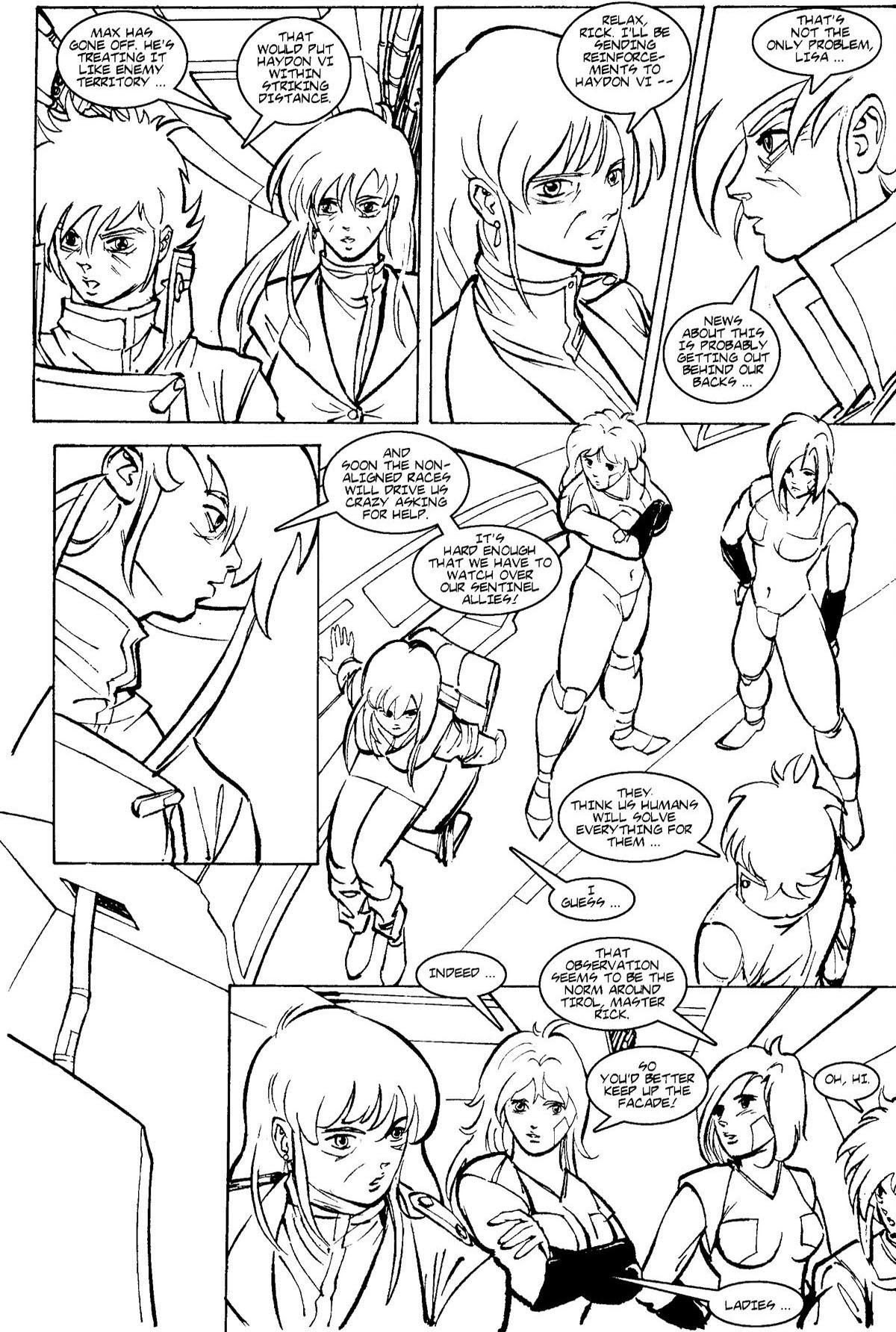 Read online Robotech: The Sentinels - Rubicon comic -  Issue #2 - 6