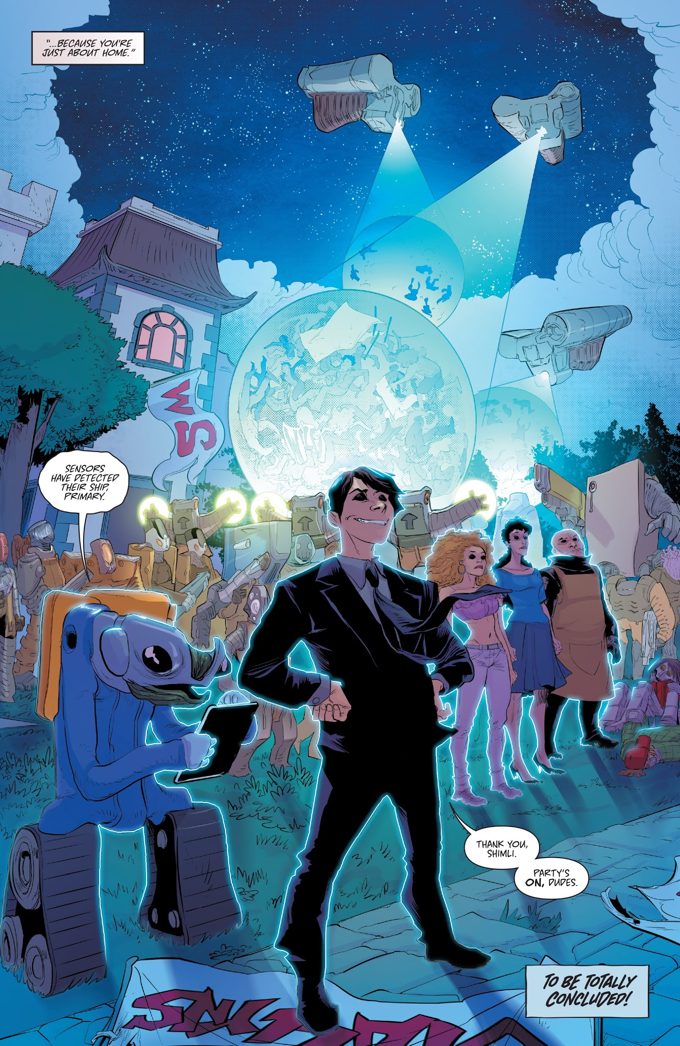 Read online Bill & Ted Save the Universe comic -  Issue #4 - 24