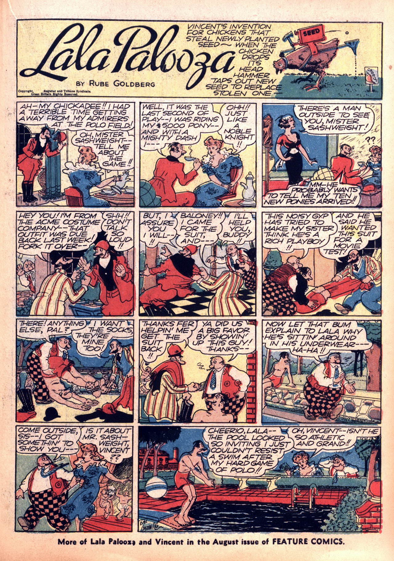 Read online Feature Comics comic -  Issue #22 - 37