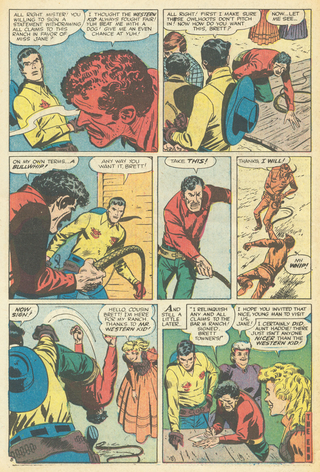 Read online Western Kid comic -  Issue #13 - 14