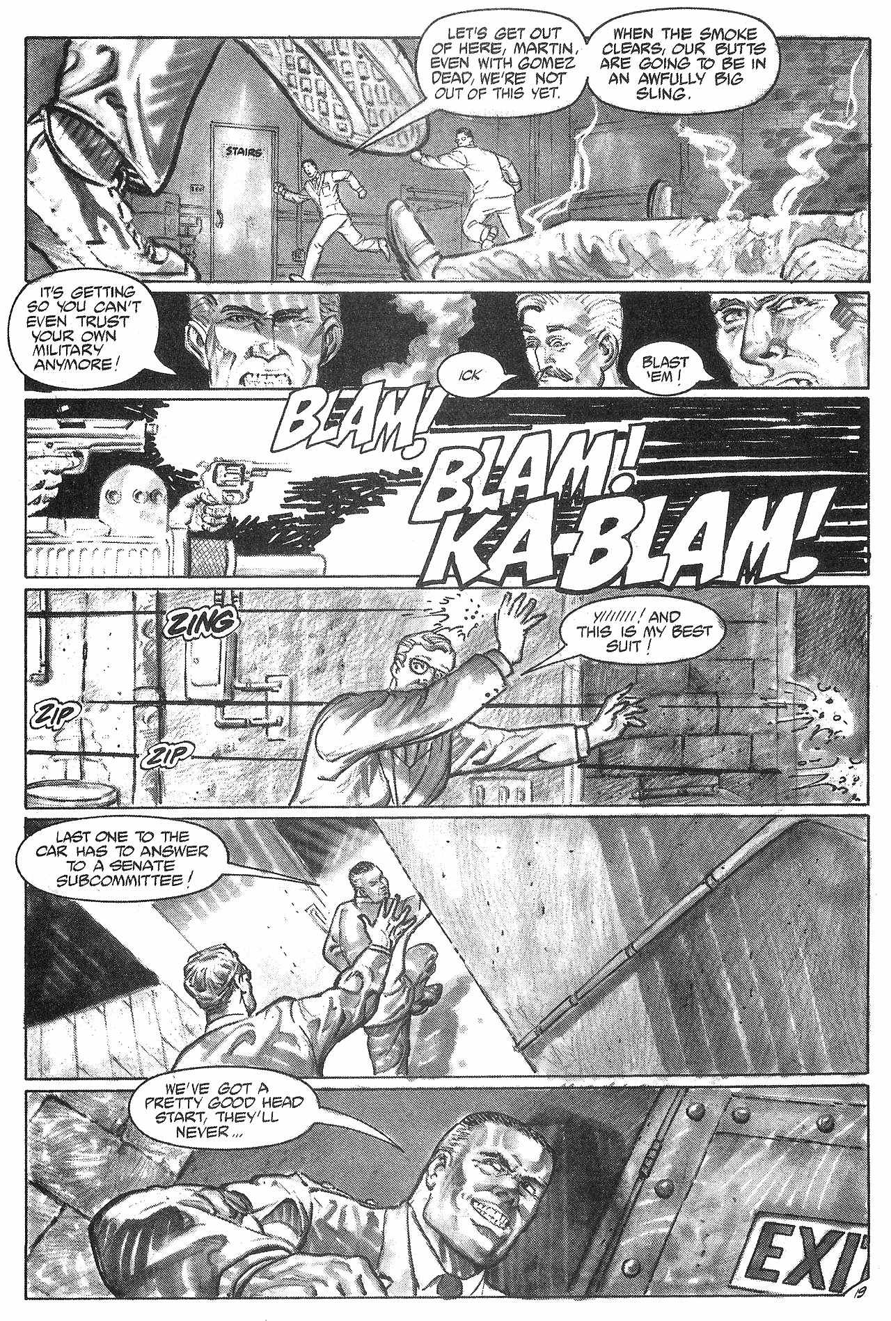 Read online Dinosaurs For Hire (1988) comic -  Issue #5 - 21