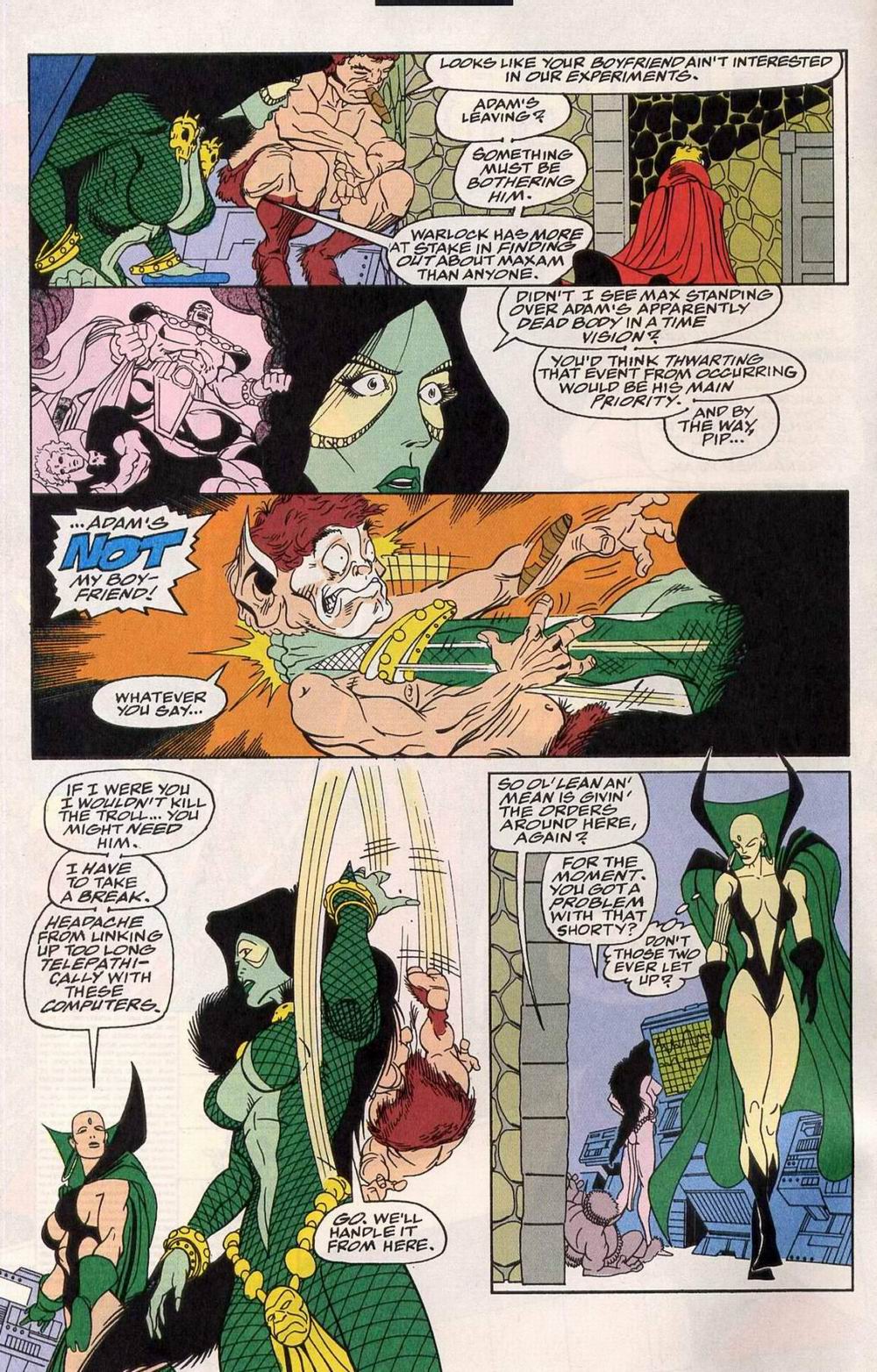 Read online Warlock and the Infinity Watch comic -  Issue #18 - 3