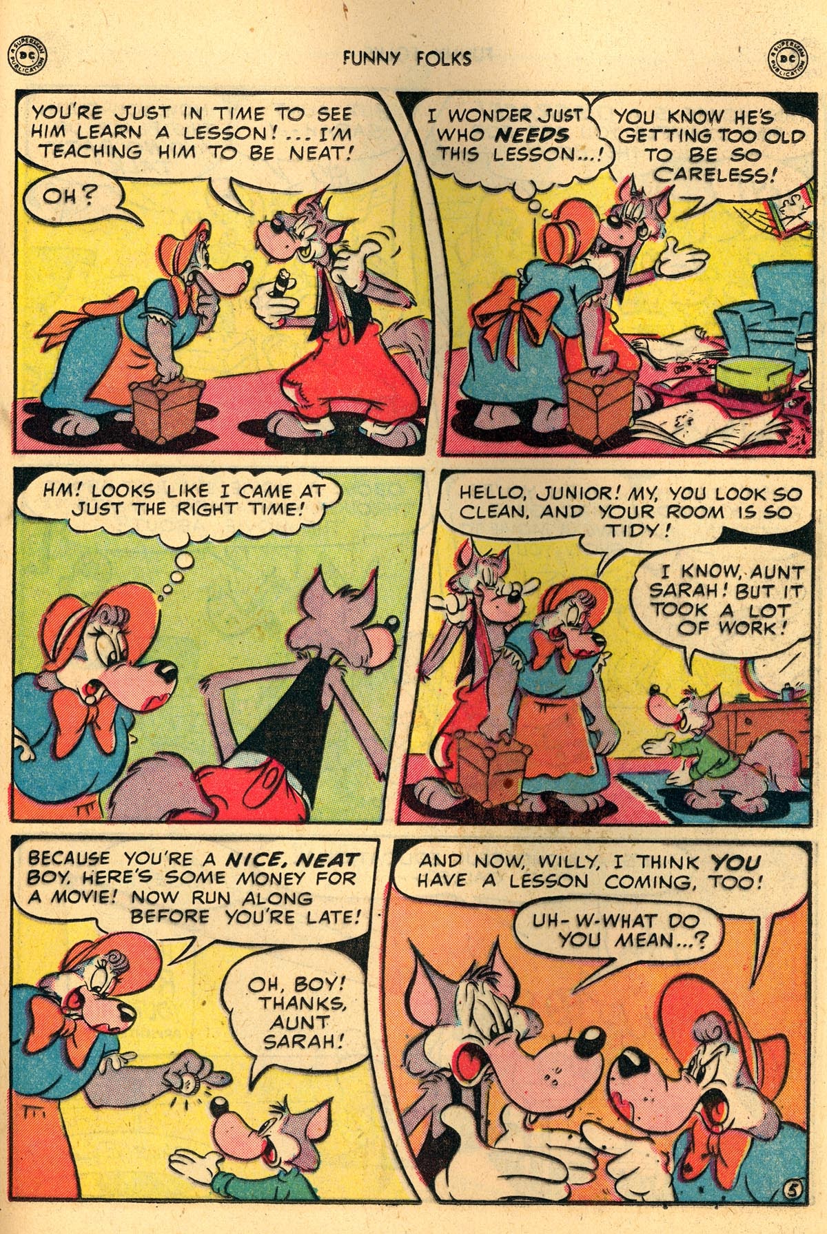 Read online Funny Folks comic -  Issue #18 - 37