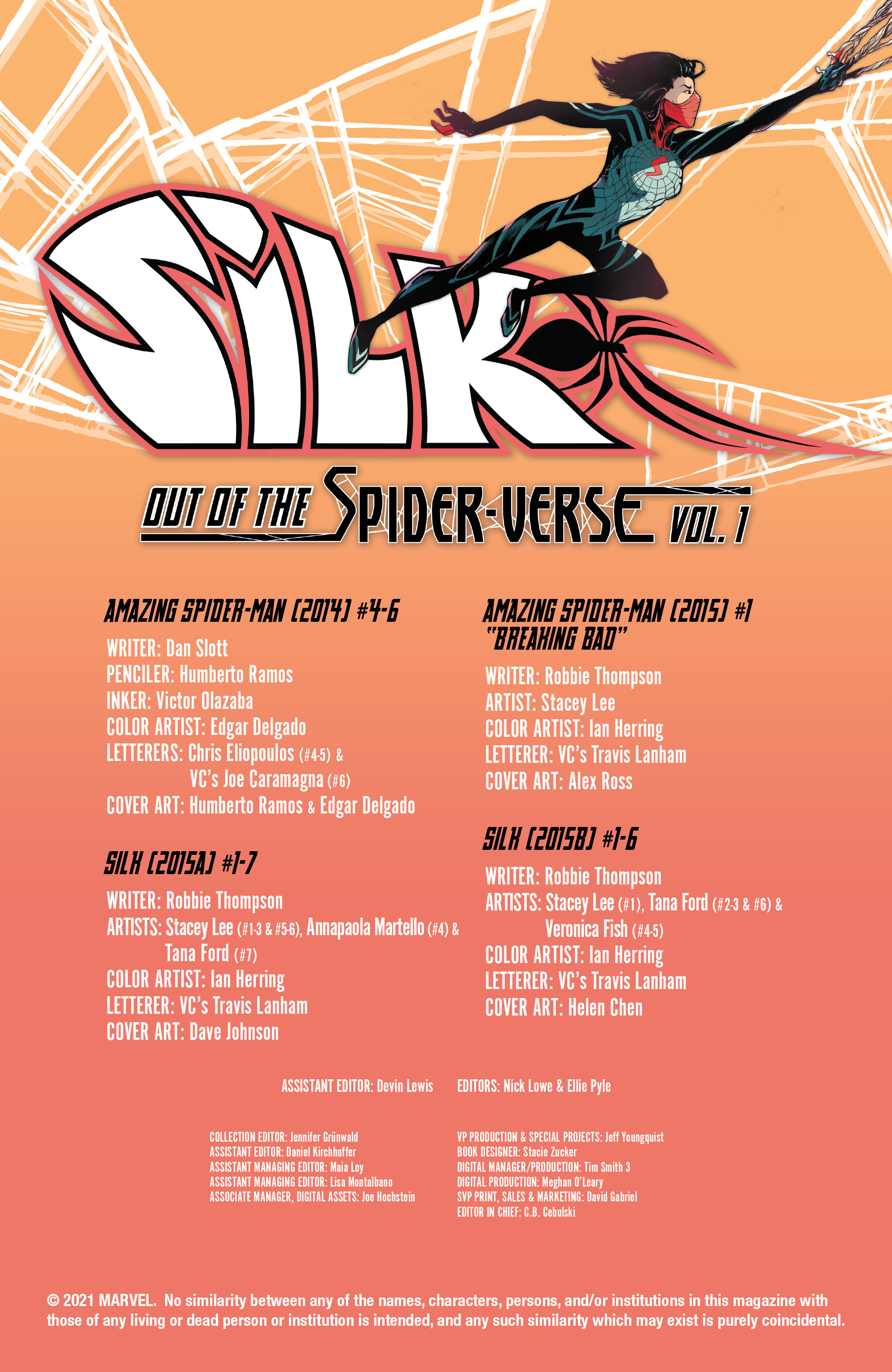 Read online Silk: Out of the Spider-Verse comic -  Issue # TPB 1 (Part 1) - 2