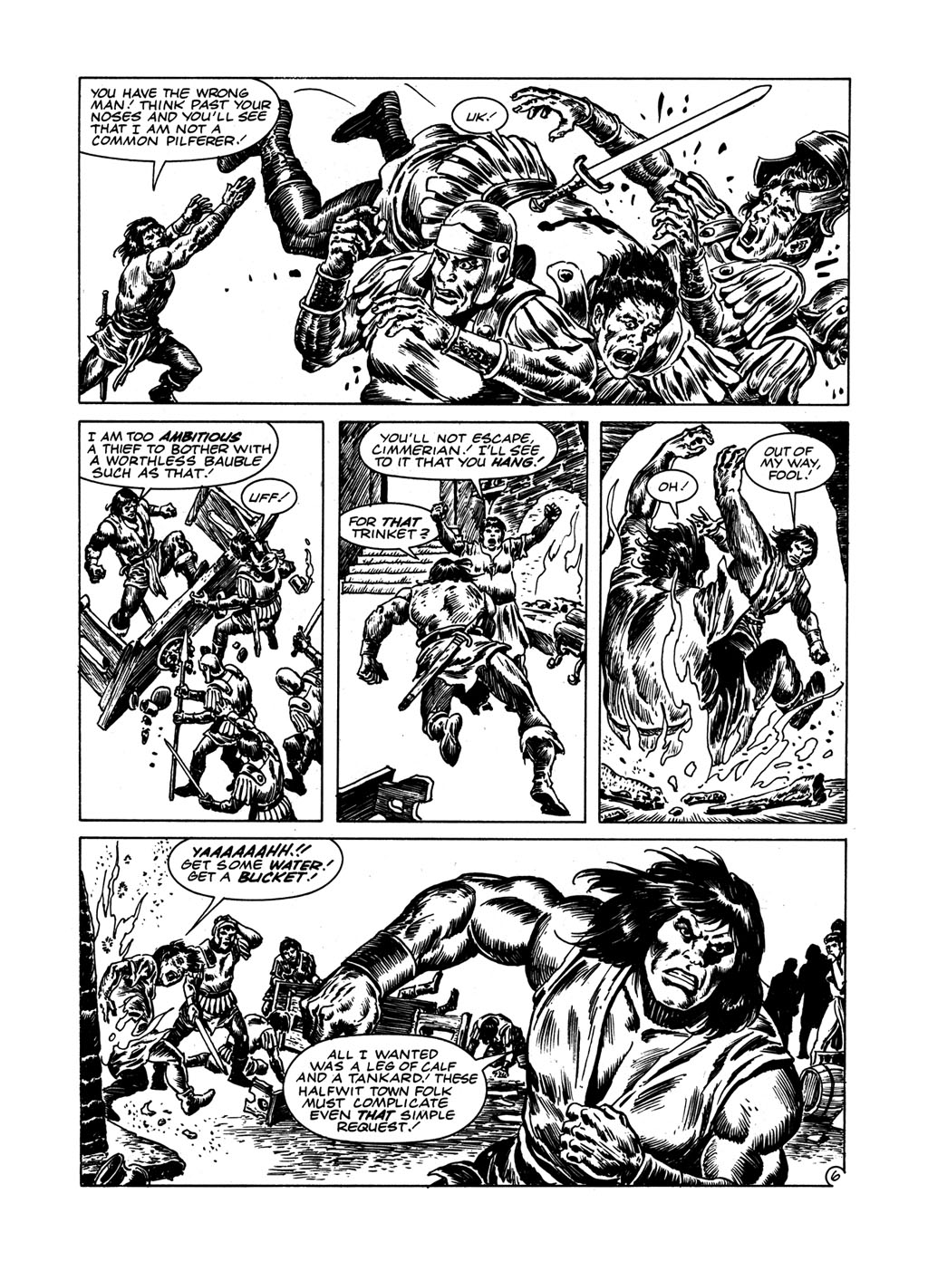 Read online The Savage Sword Of Conan comic -  Issue #146 - 11
