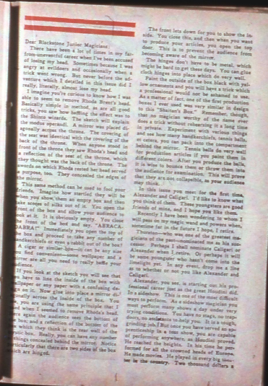 Read online Super-Magician Comics comic -  Issue #7 - 36