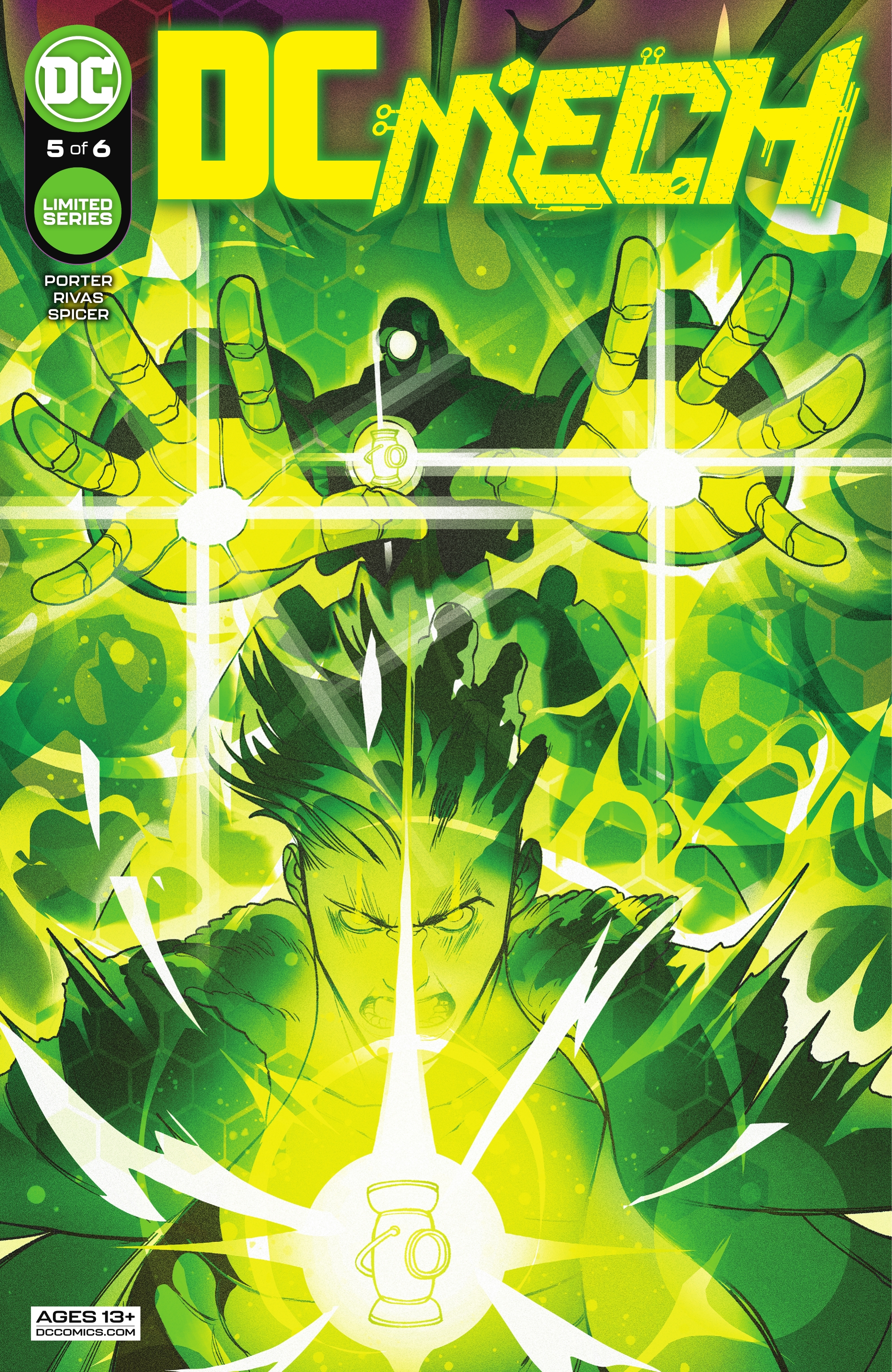 Read online DC: Mech comic -  Issue #5 - 1