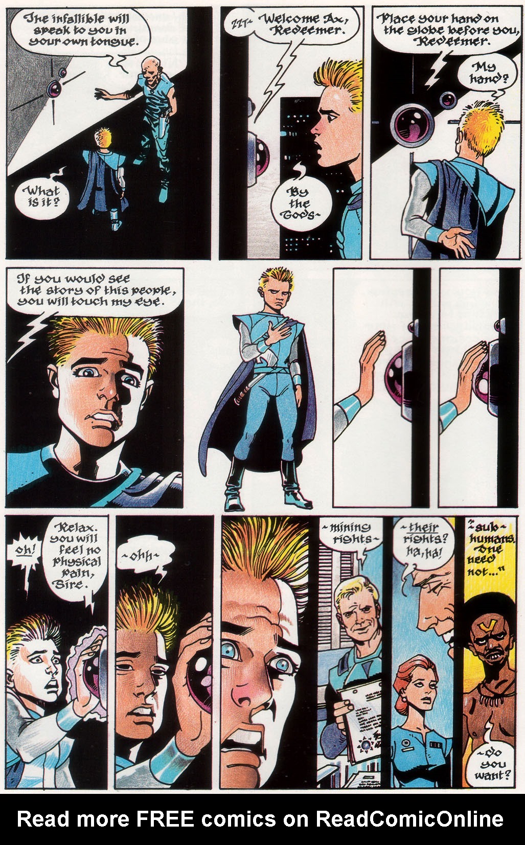 Read online Marvel Graphic Novel comic -  Issue #44 - Ax - 38