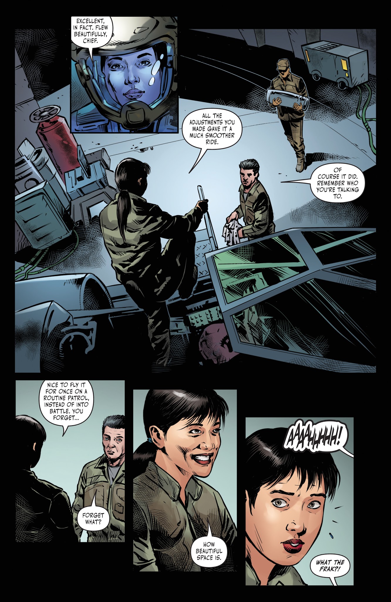 Read online Battlestar Galactica BSG vs. BSG comic -  Issue #4 - 16