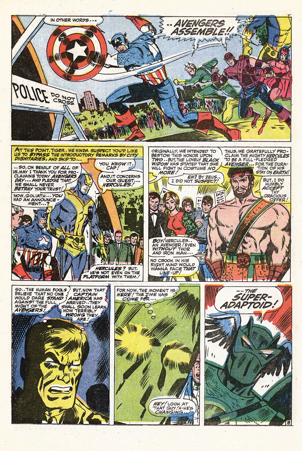 Read online The Avengers (1963) comic -  Issue #45 - 9