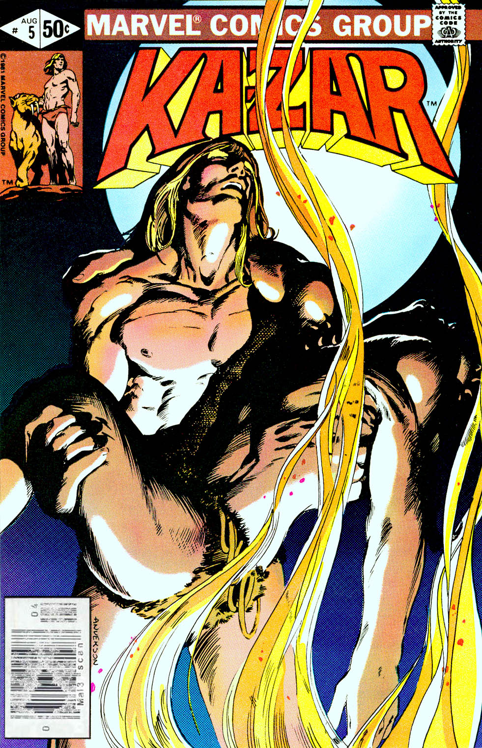 Read online Ka-Zar the Savage comic -  Issue #5 - 1