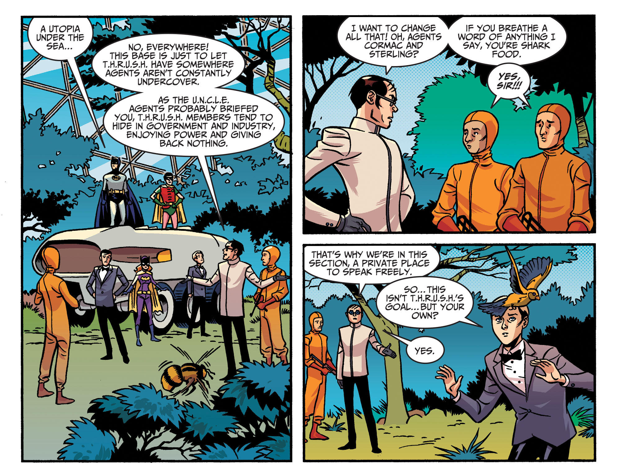 Read online Batman '66 Meets the Man from U.N.C.L.E. comic -  Issue #9 - 14