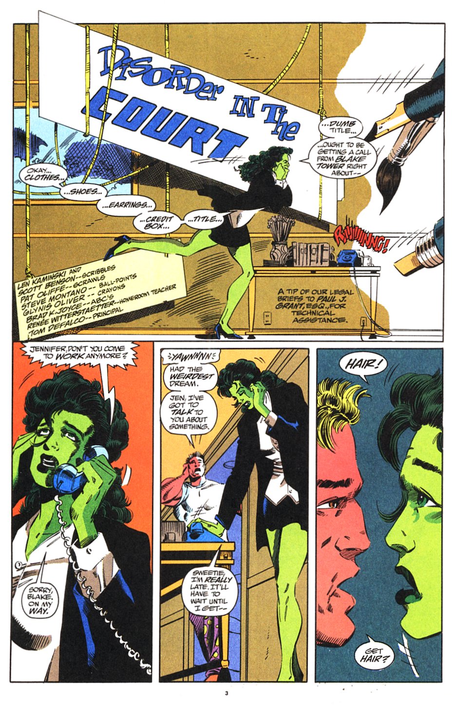 Read online The Sensational She-Hulk comic -  Issue #59 - 4