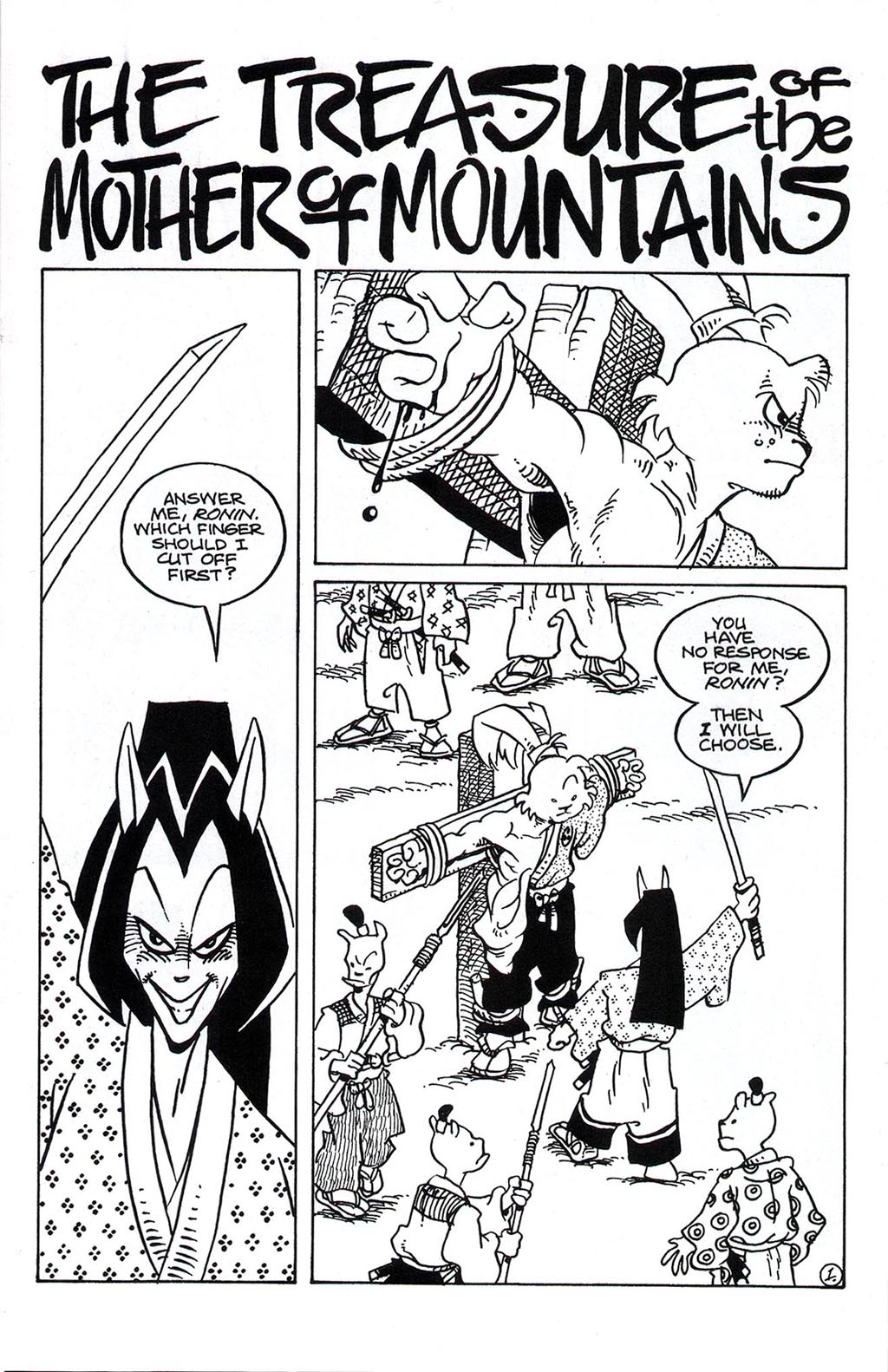 Usagi Yojimbo (1996) Issue #86 #86 - English 4