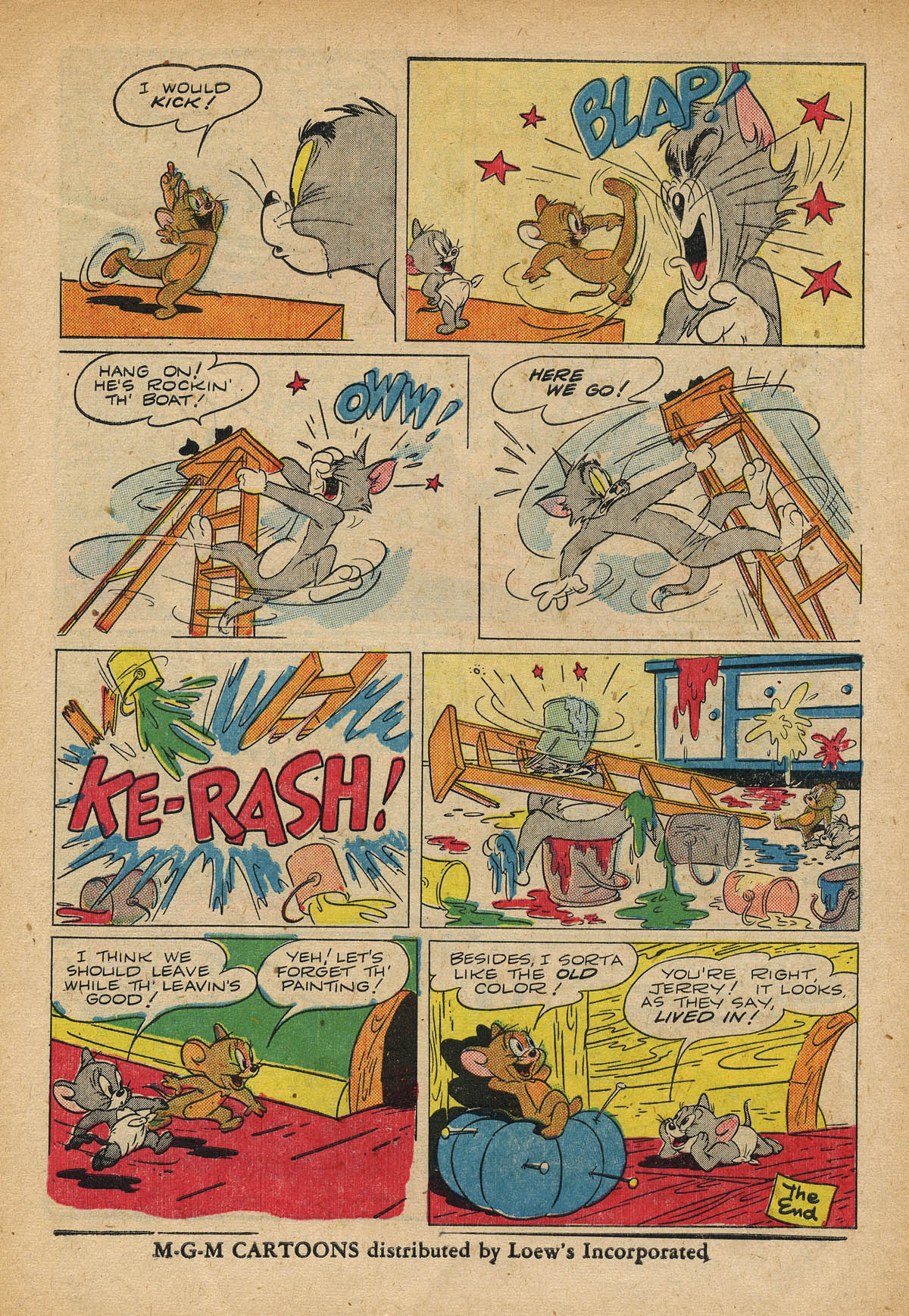 Read online Our Gang with Tom & Jerry comic -  Issue #51 - 12