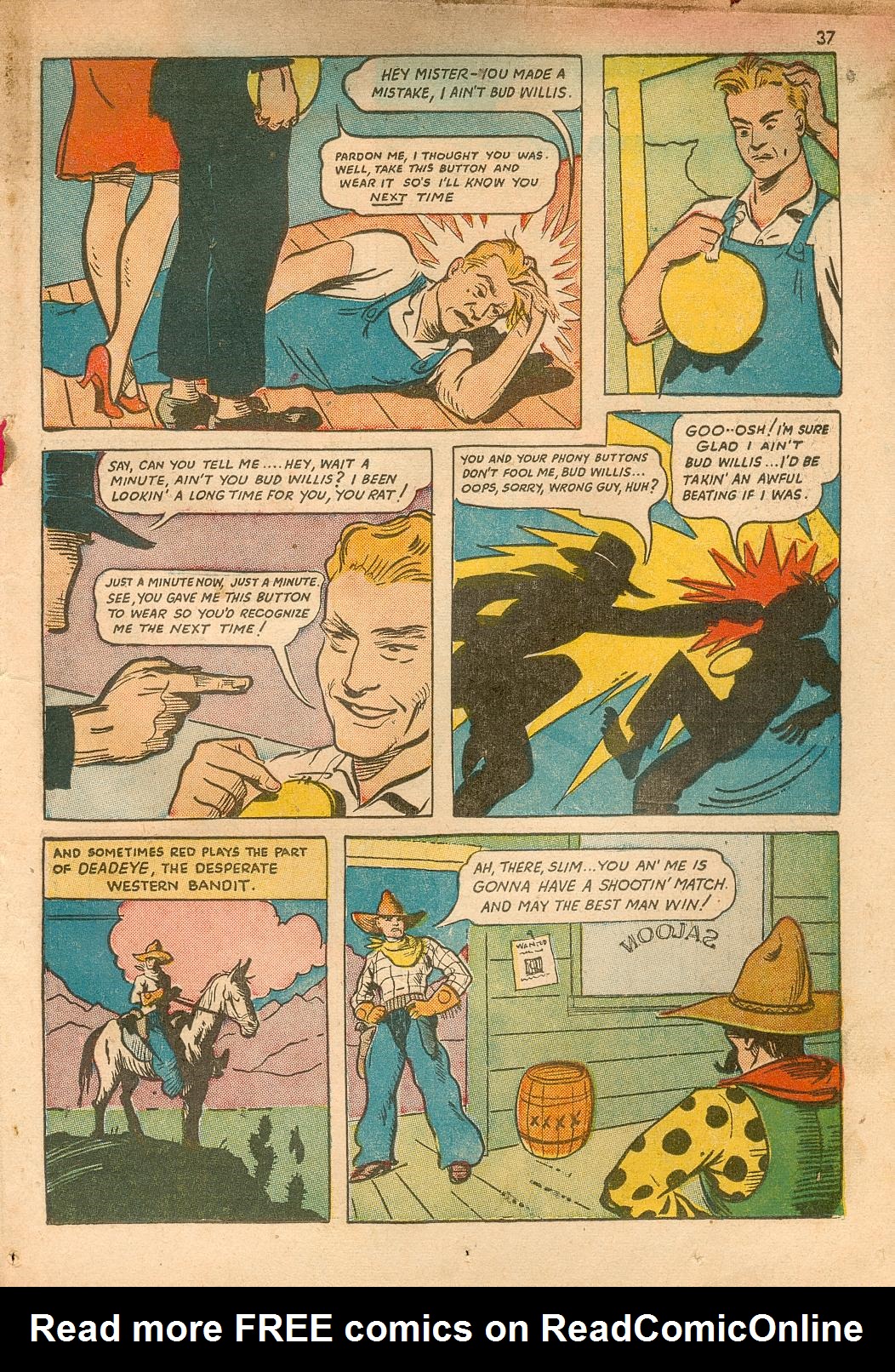 Read online Shadow Comics comic -  Issue #26 - 37