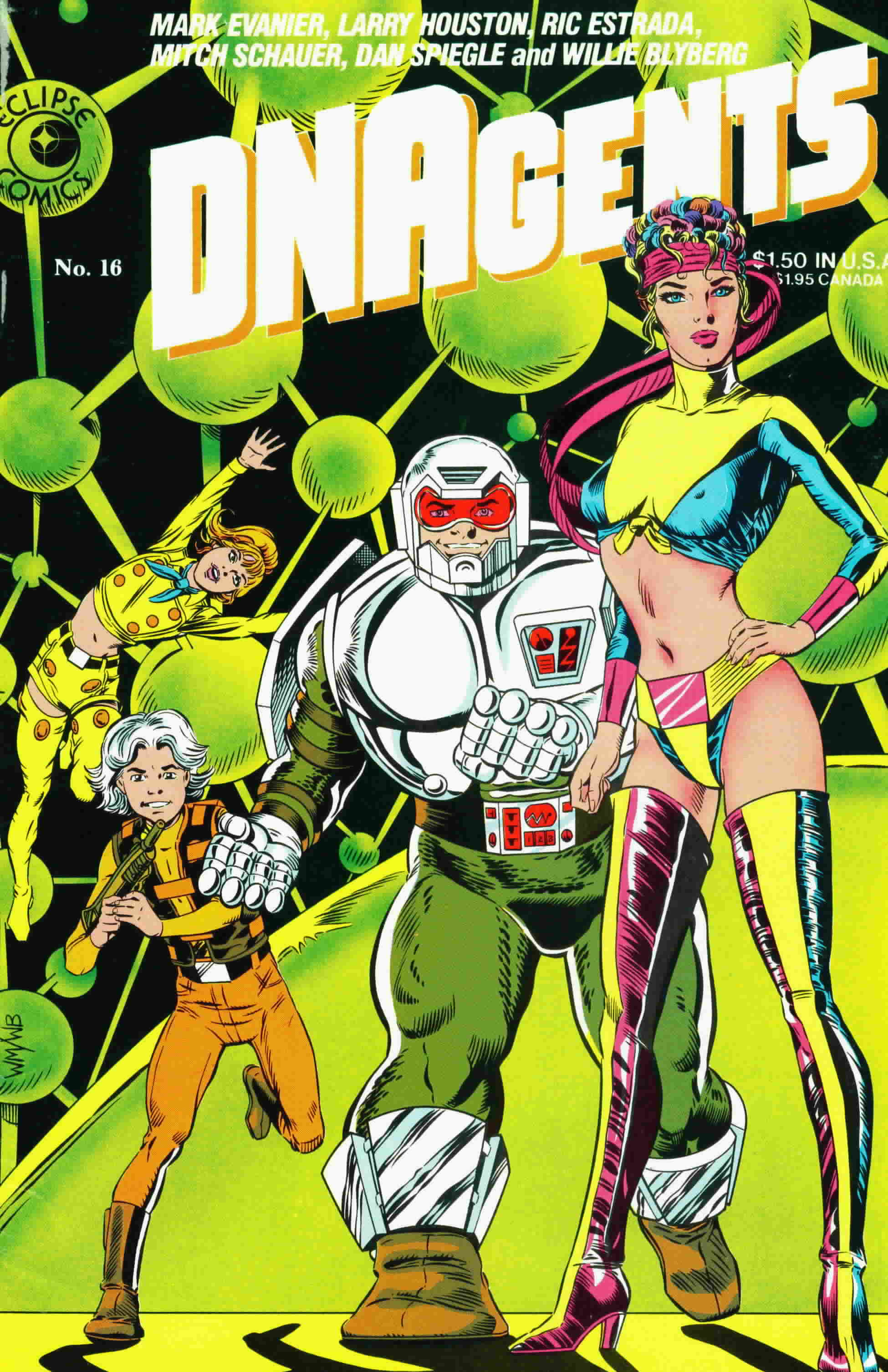 Read online DNAgents comic -  Issue #16 - 1