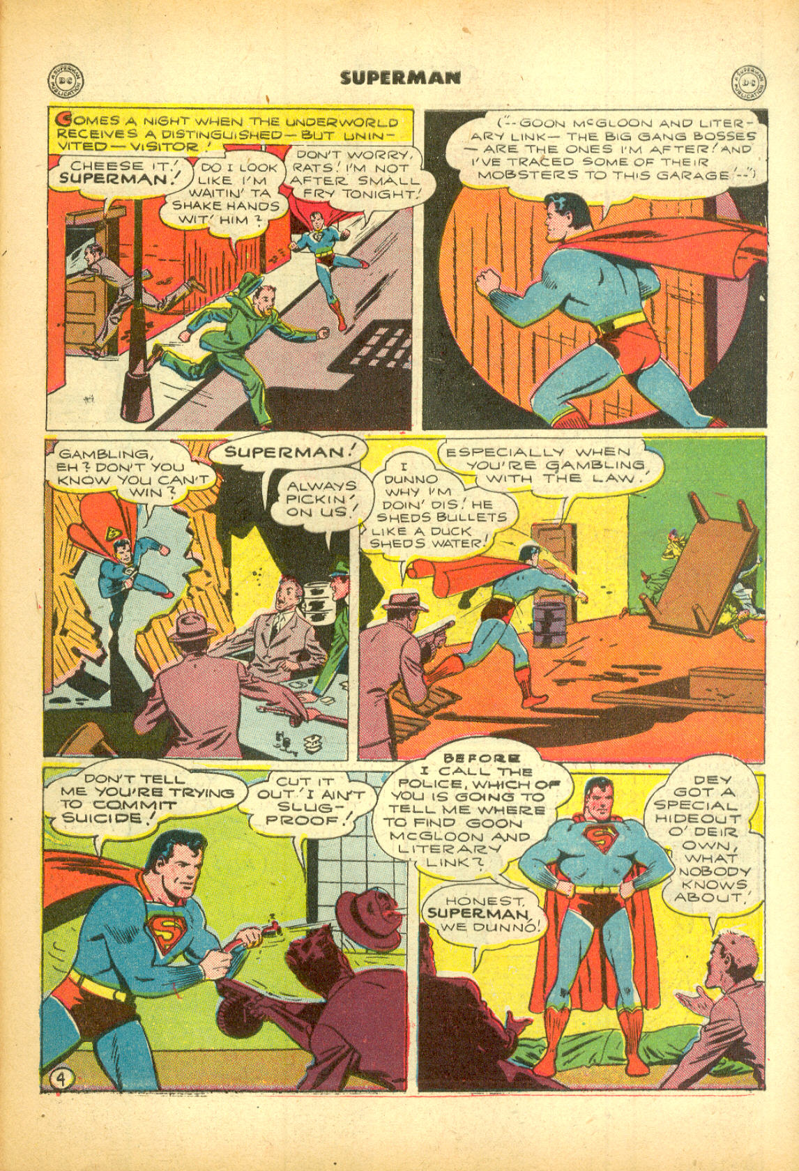 Read online Superman (1939) comic -  Issue #38 - 42