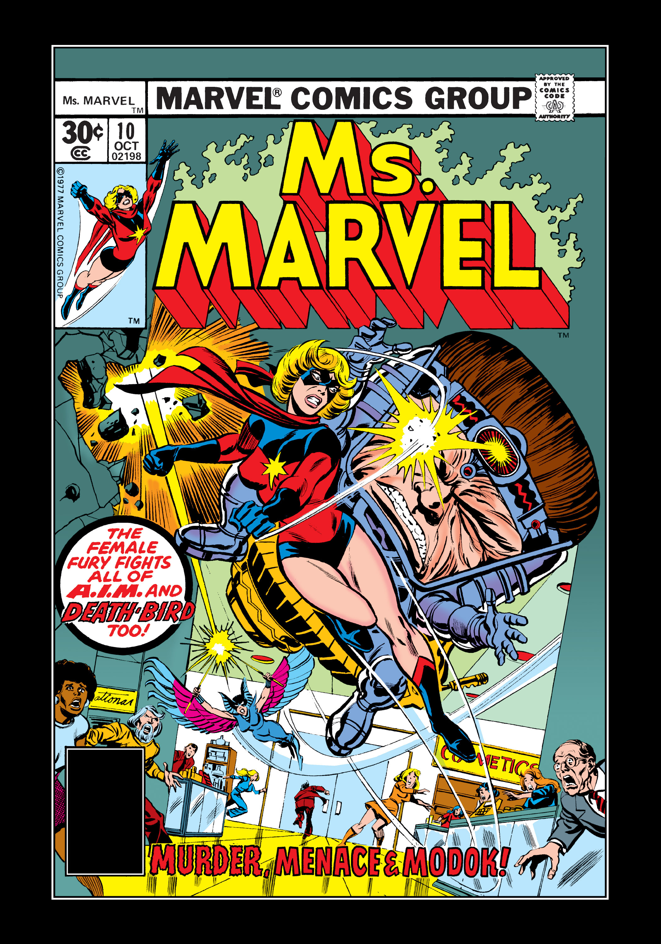 Read online Ms. Marvel (1977) comic -  Issue #10 - 1