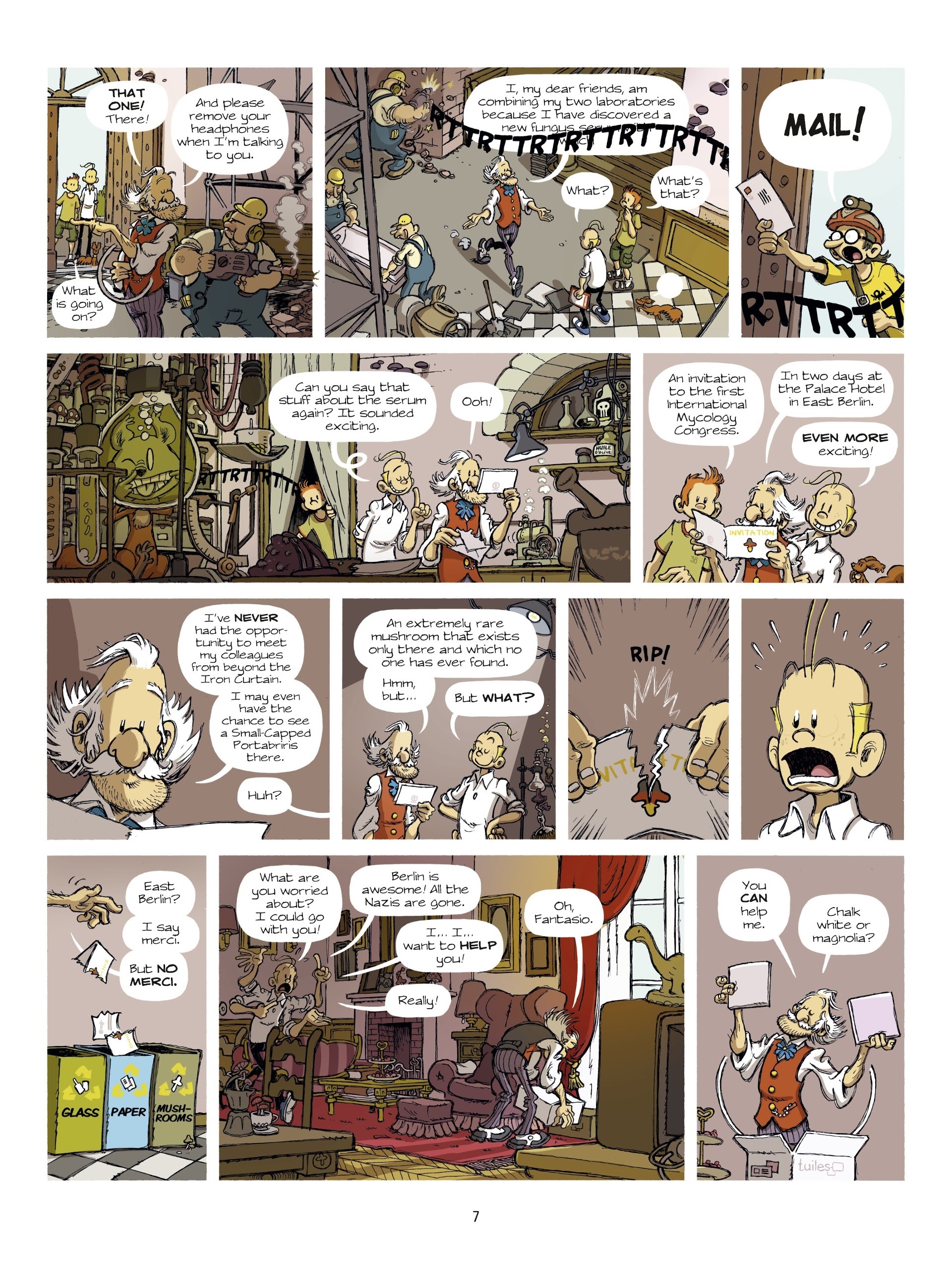 Read online Spirou In Berlin comic -  Issue # Full - 7