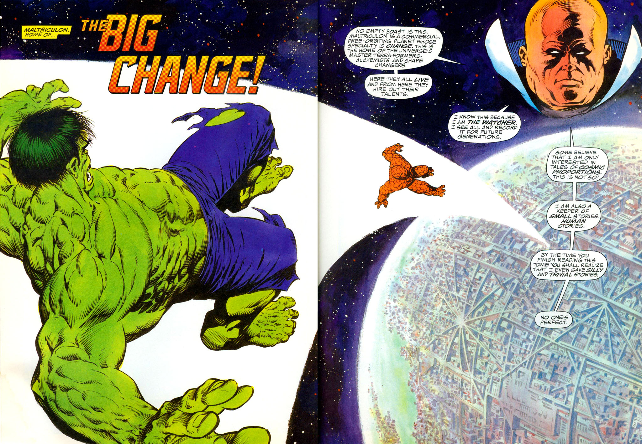 Read online Marvel Graphic Novel comic -  Issue #29 - Hulk & Thing - The Big Change - 13