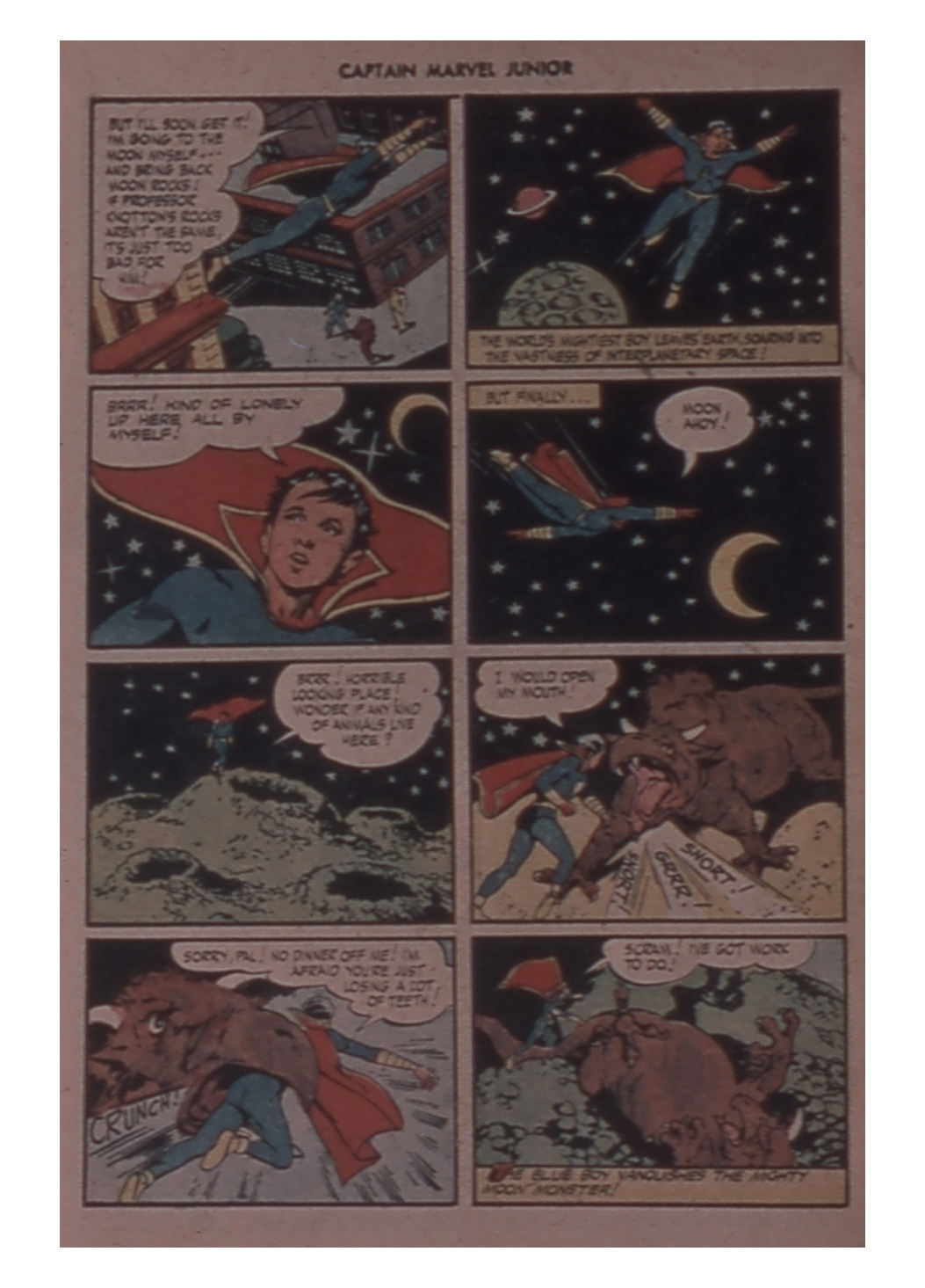 Read online Captain Marvel, Jr. comic -  Issue #28 - 28