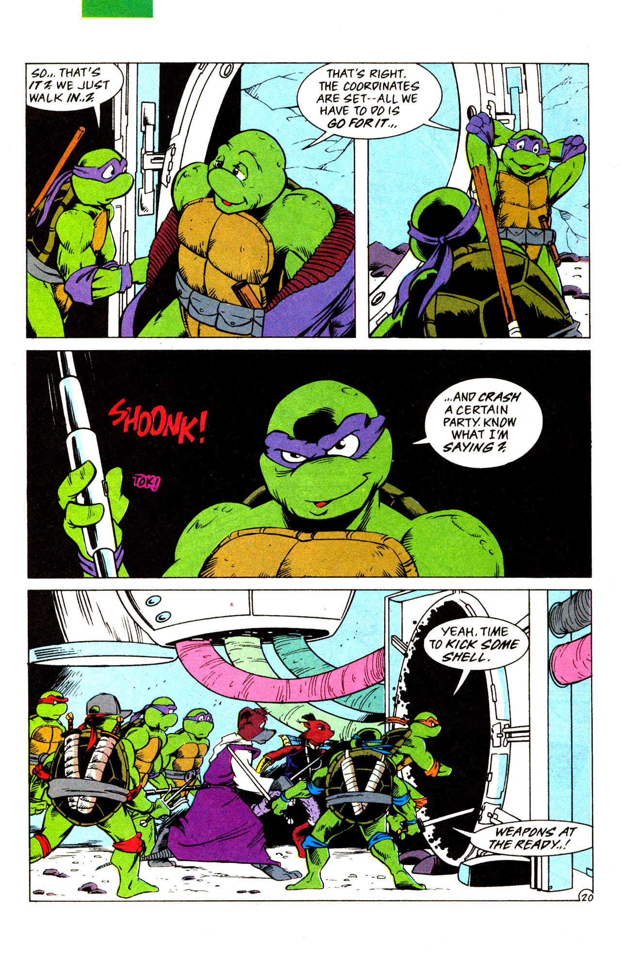 Read online Teenage Mutant Ninja Turtles Adventures (1989) comic -  Issue #43 - 22