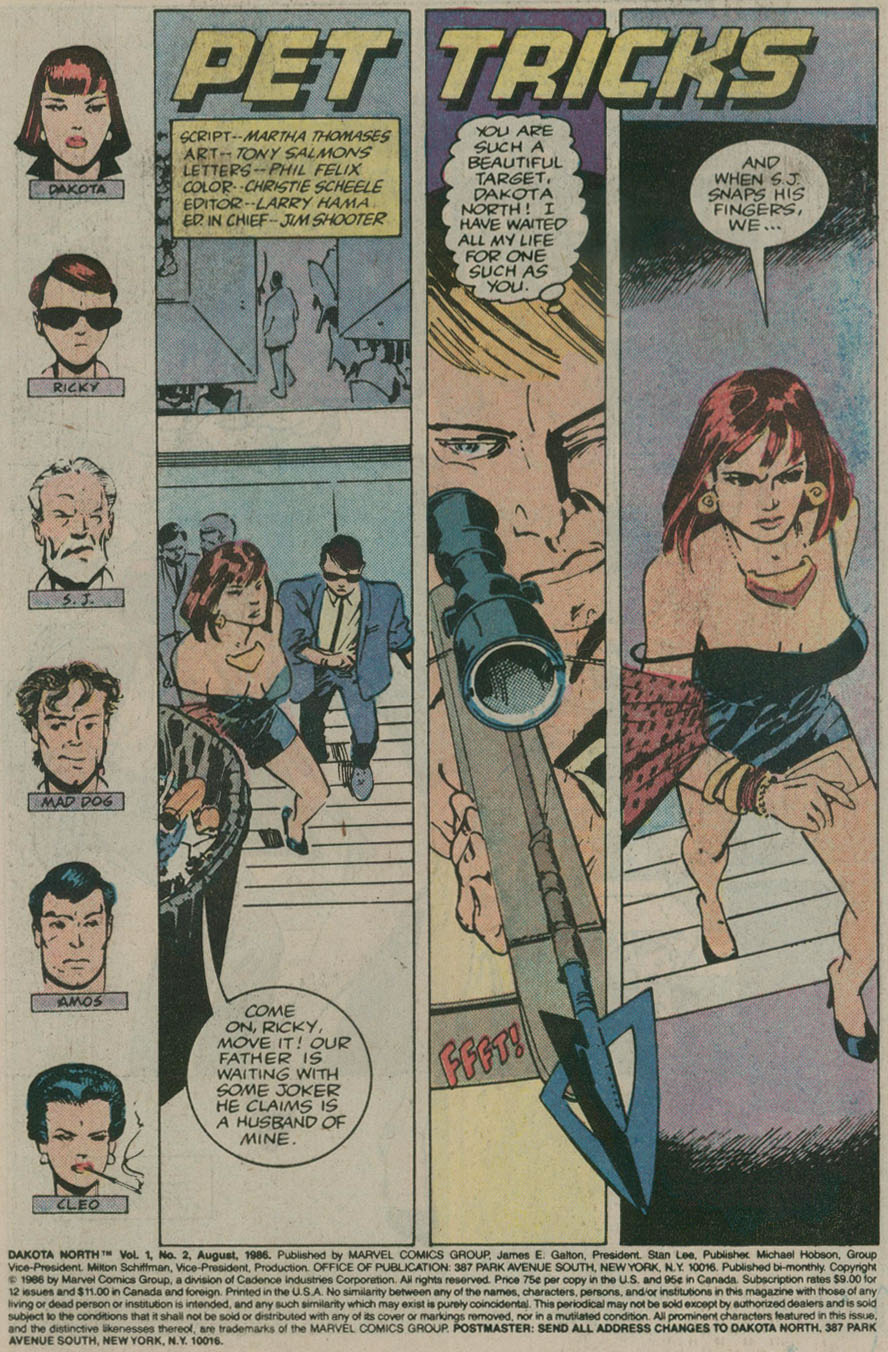 Read online Dakota North comic -  Issue #2 - 2