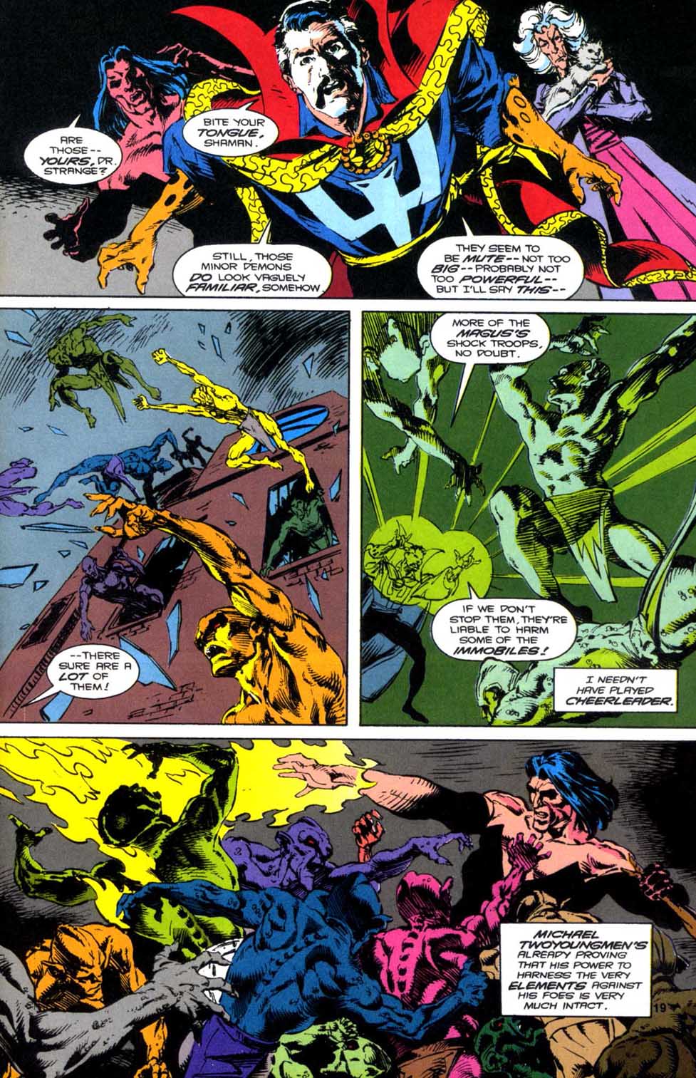 Read online Doctor Strange: Sorcerer Supreme comic -  Issue #46 - 14