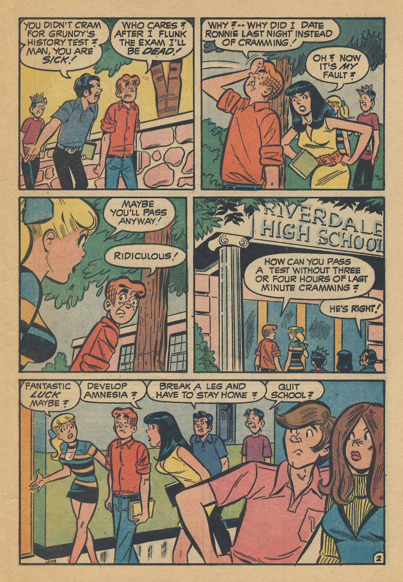 Read online Life With Archie (1958) comic -  Issue #111 - 21