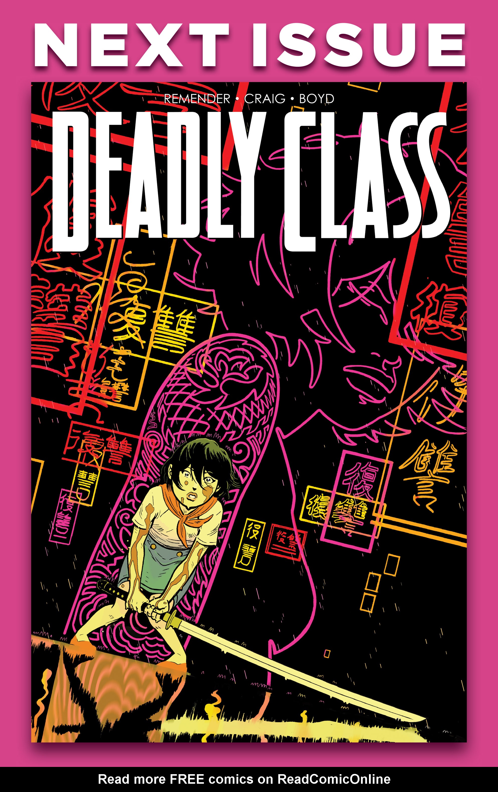 Read online Deadly Class comic -  Issue #26 - 30