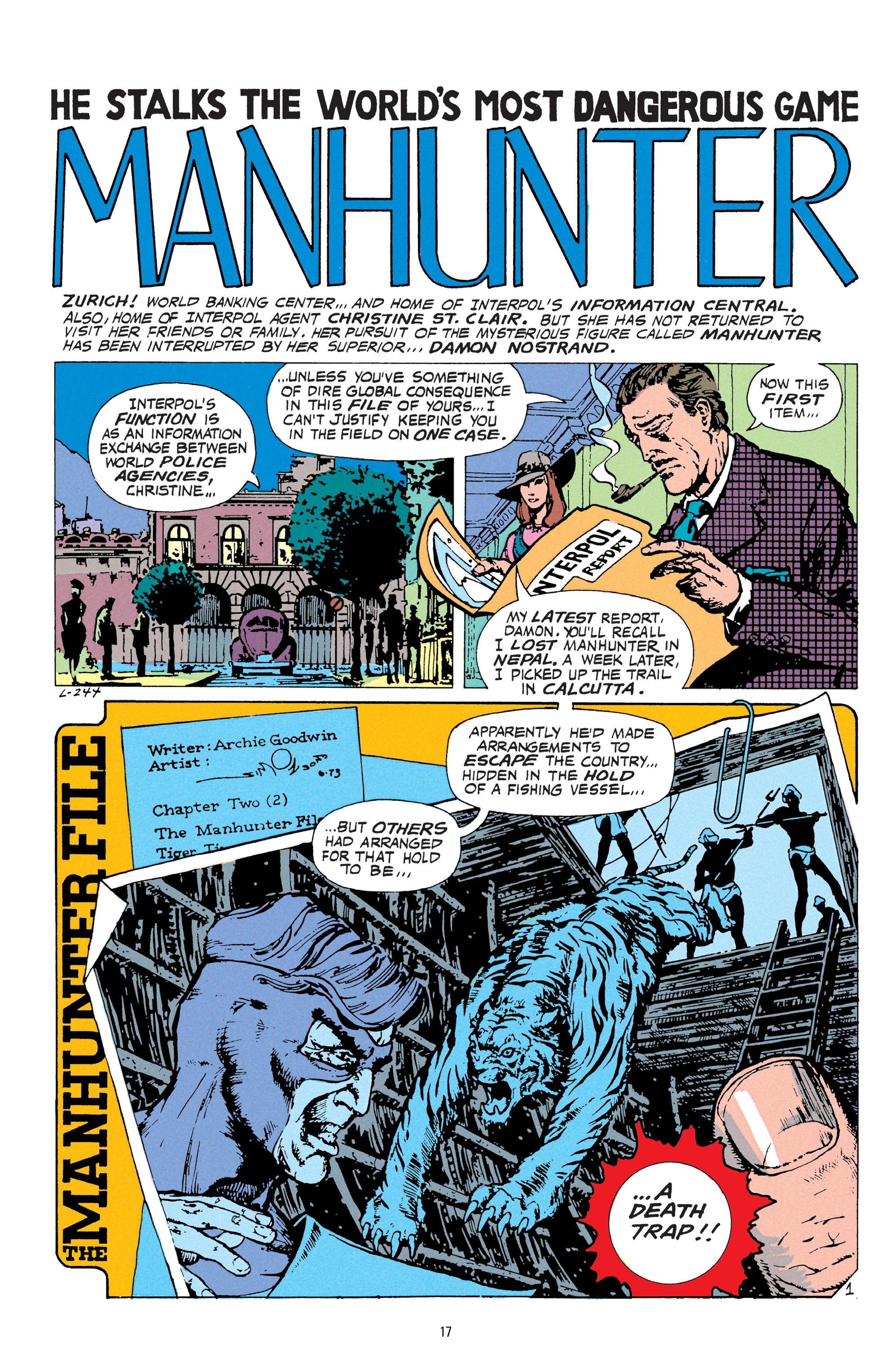Read online Manhunter by Archie Goodwin and Walter Simonson Deluxe Edition comic -  Issue # TPB - 17
