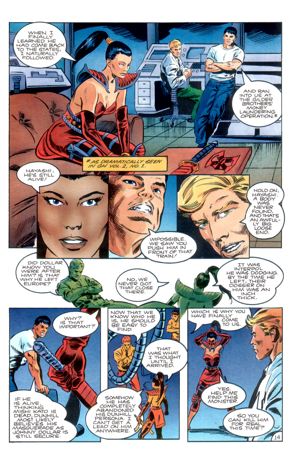 Read online The Green Hornet (1991) comic -  Issue #13 - 15