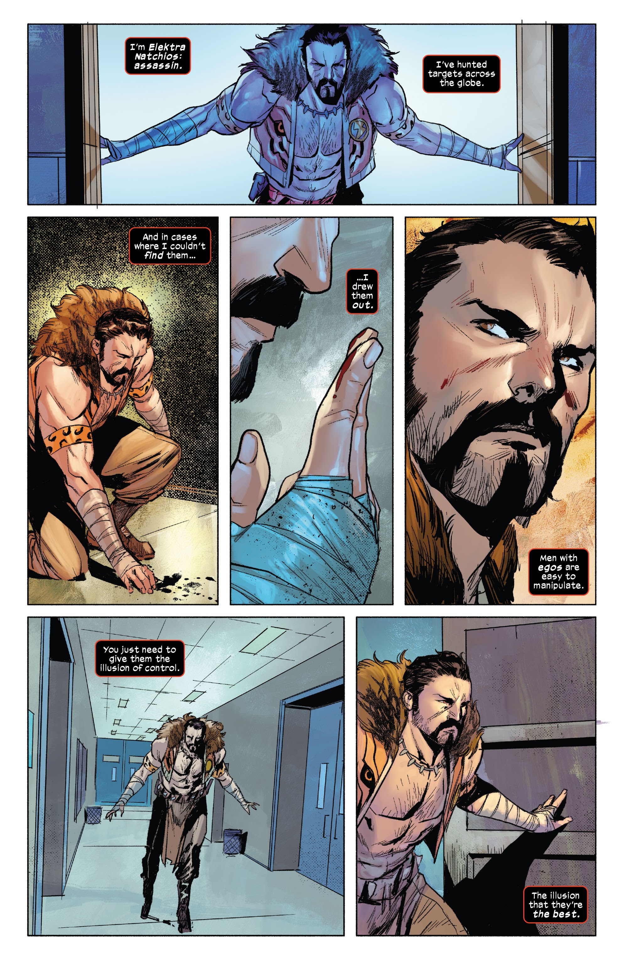 Read online Daredevil: Woman Without Fear comic -  Issue #3 - 8