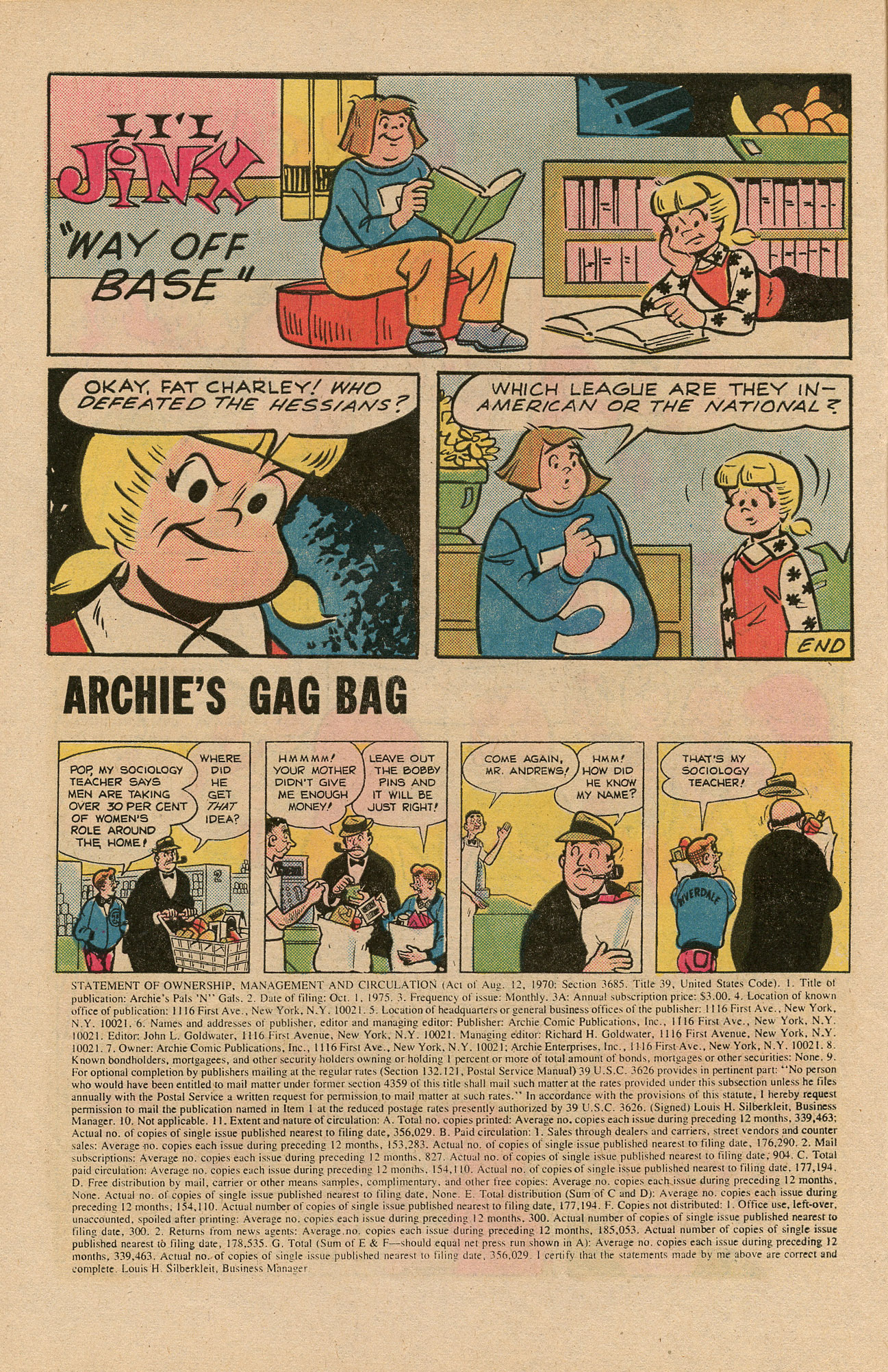 Read online Archie's Pals 'N' Gals (1952) comic -  Issue #104 - 10